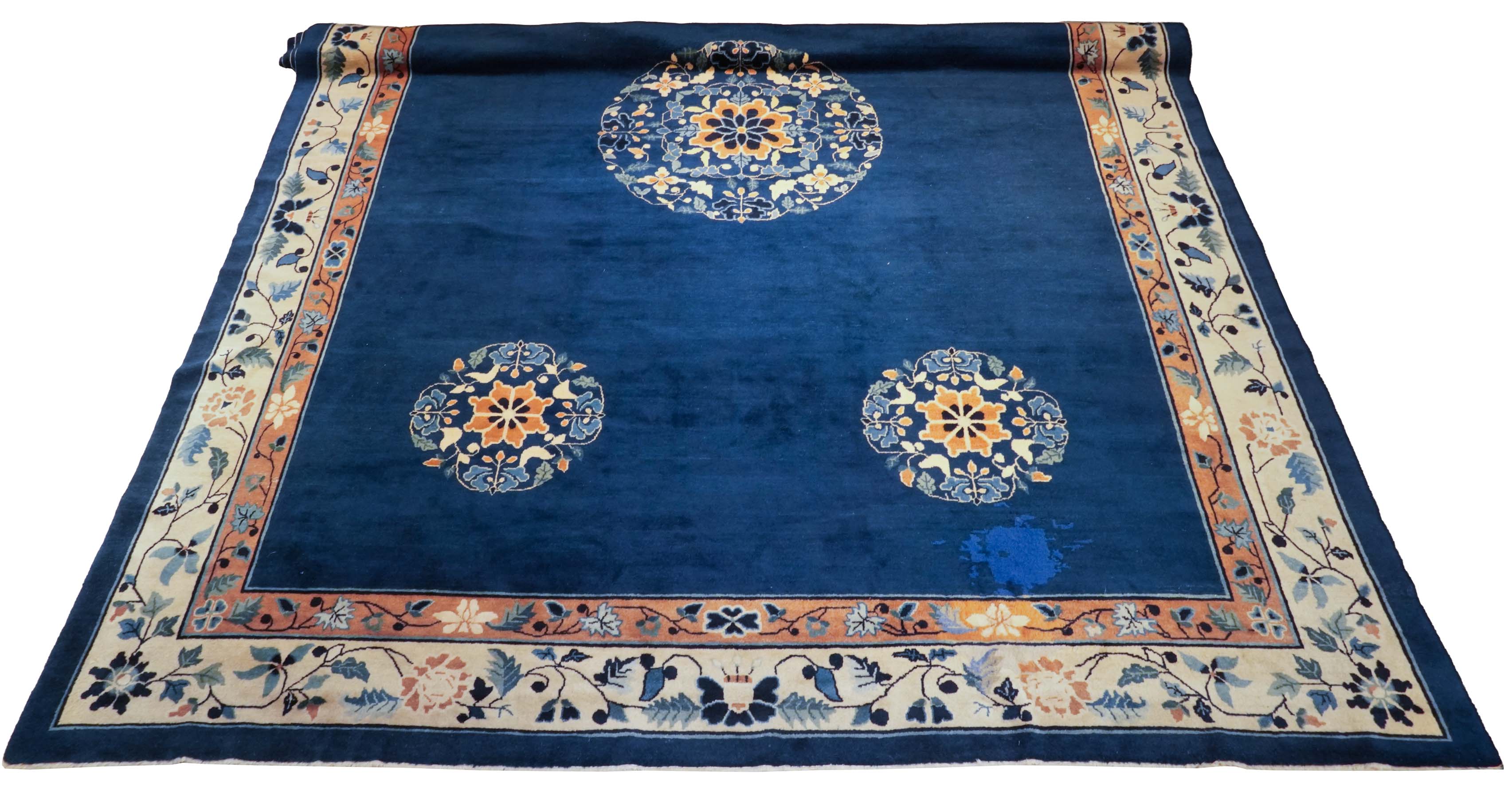 Antiker China Teppich | 441 cm x 331 cm | Nr. Z-4507