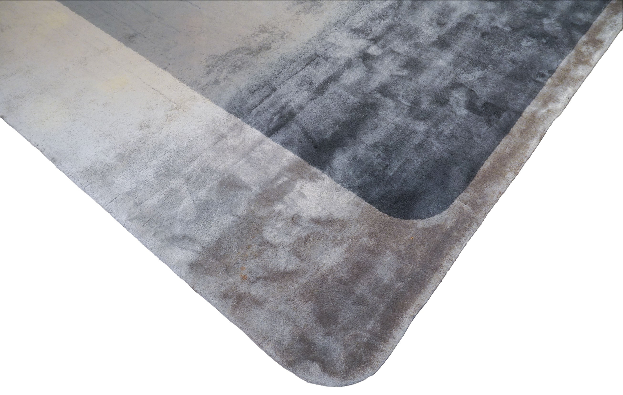 Handgetufteter Moderner Designer Teppich | 397 cm x 298 cm | Nr. Z-4511