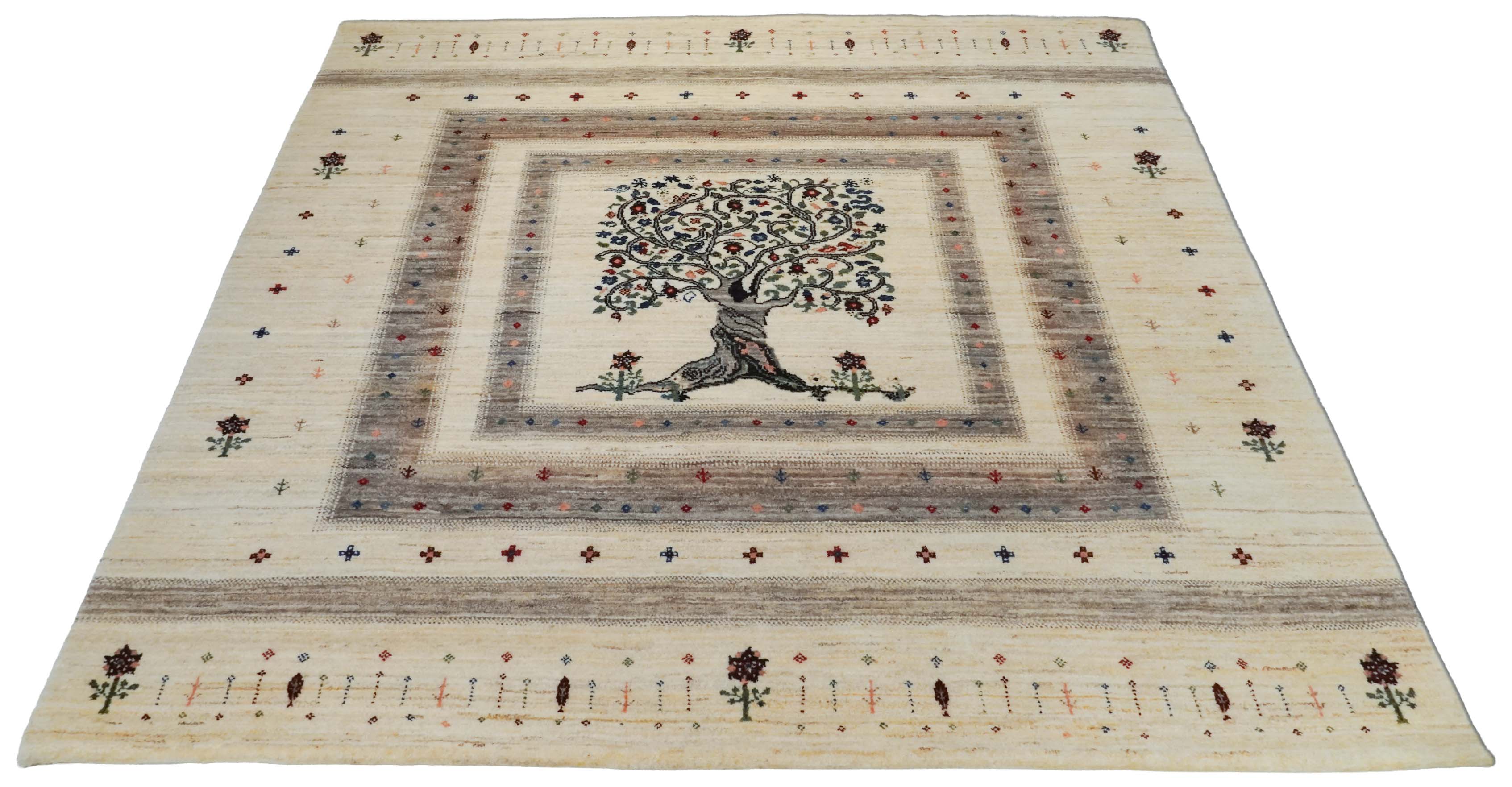 Indischer Gabbeh | 200 cm x 193 cm | Nr. Z-4599