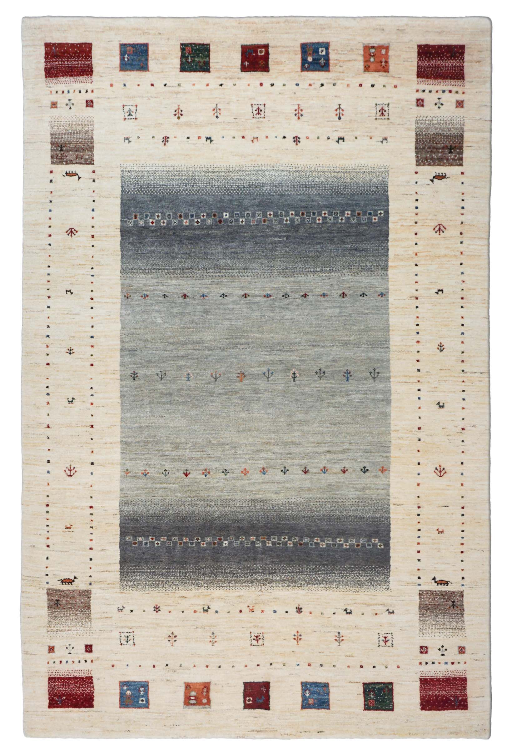 Indischer Gabbeh | 300 cm x 197 cm | Nr. Z-4600