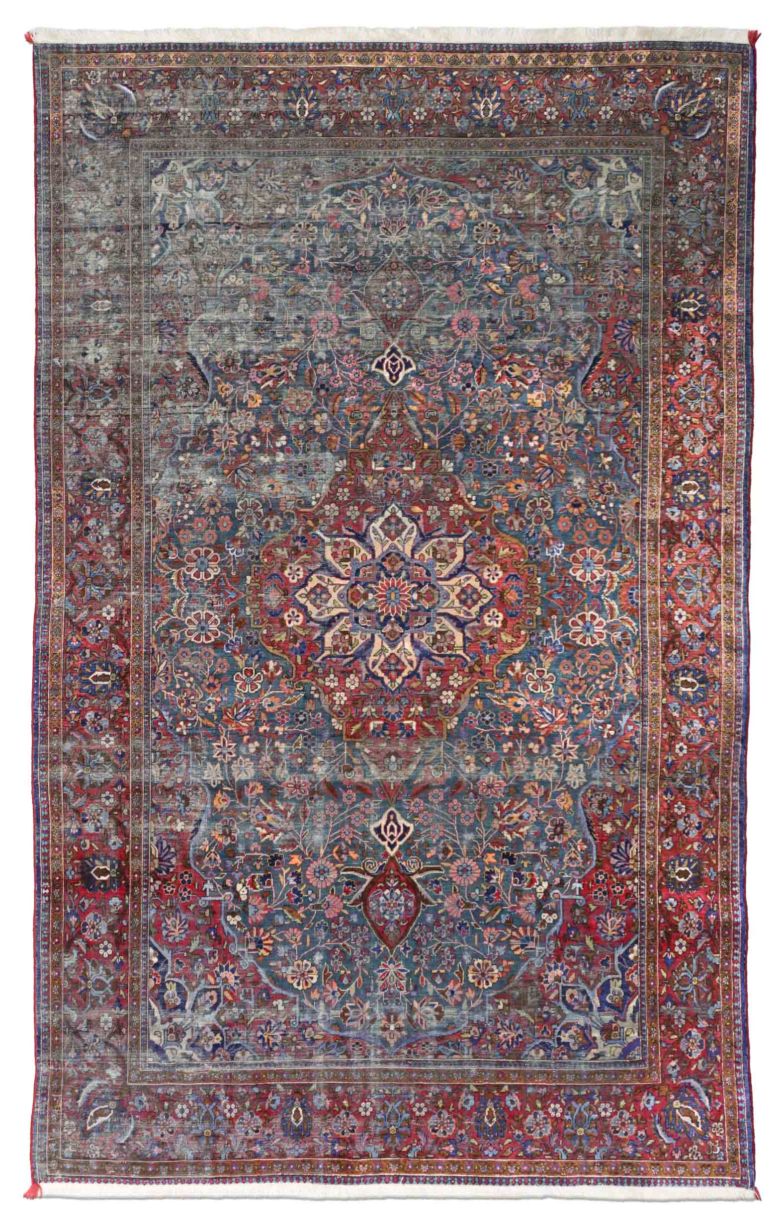 Keshan aus reiner Seide | 204 cm x 126 cm | Nr. Z-4603