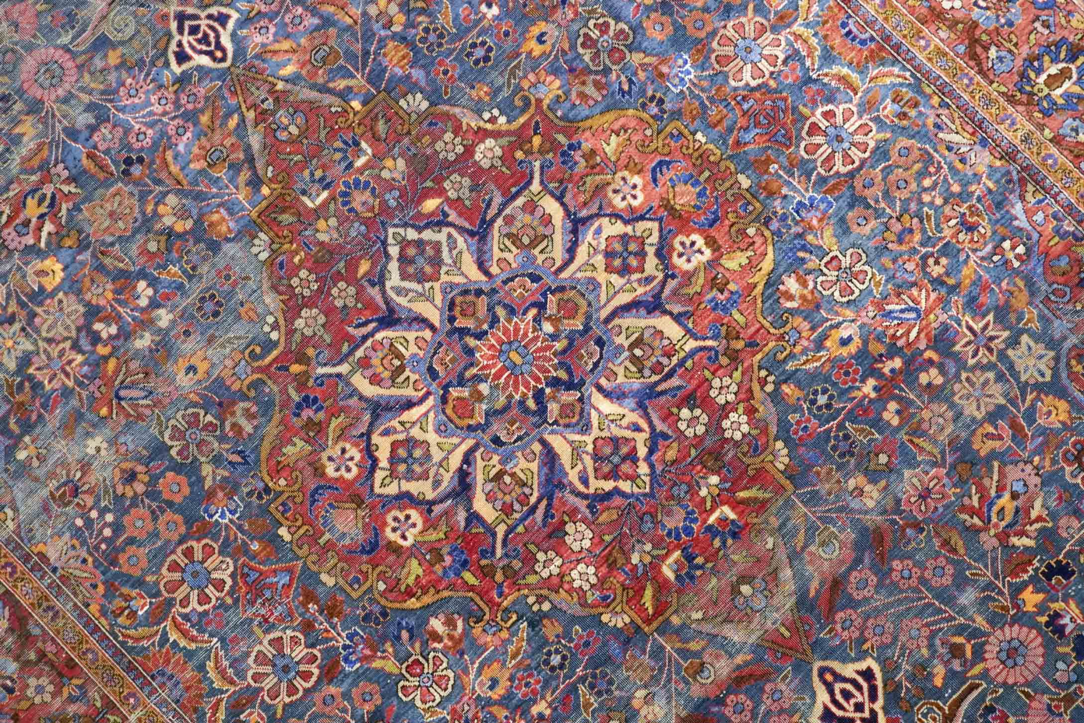 Keshan aus reiner Seide | 204 cm x 126 cm | Nr. Z-4603