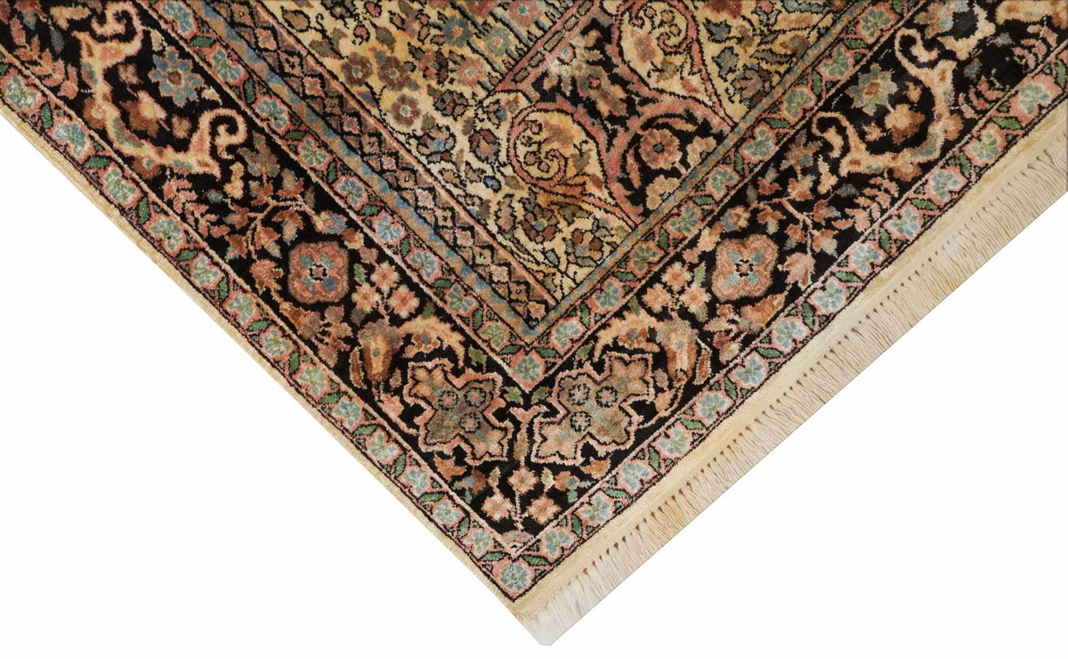 Kaschmir Teppich aus reiner Seide | 195 cm x 118 cm | Nr. Z-4640