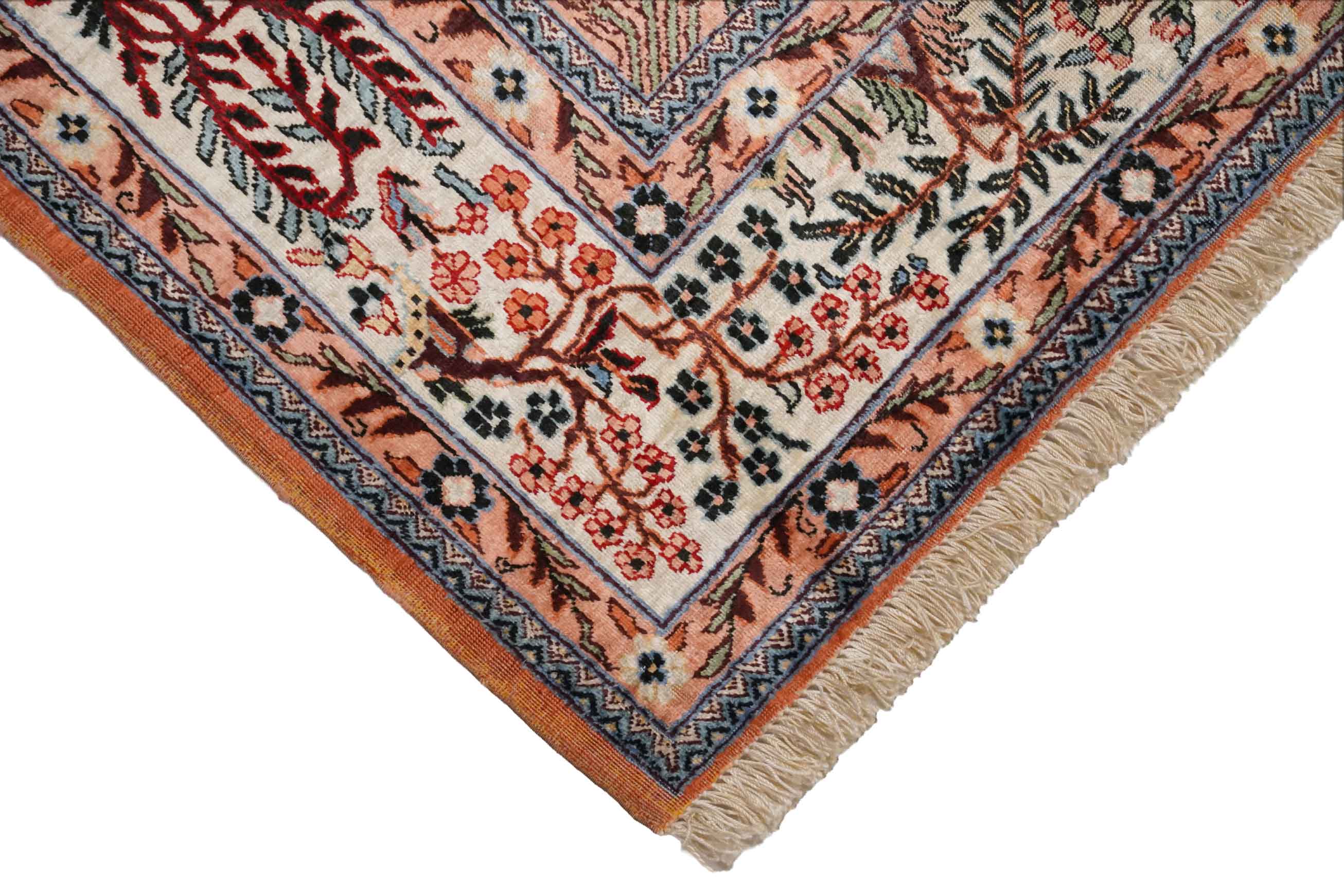 Chinesischer Hereke aus reiner Seide | 151 cm x 92 cm | Nr. Z-691