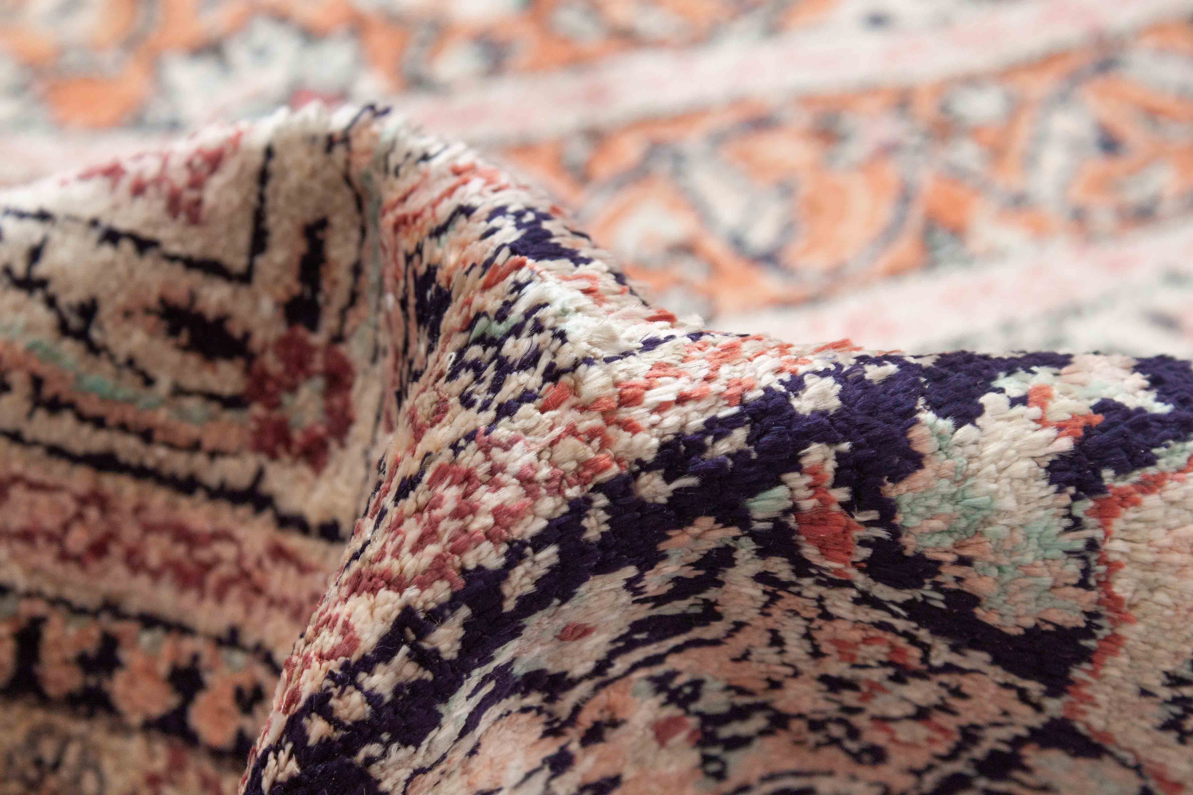 Alter Ghom aus reiner Seide | 205 cm x 130 cm | Nr. 10345