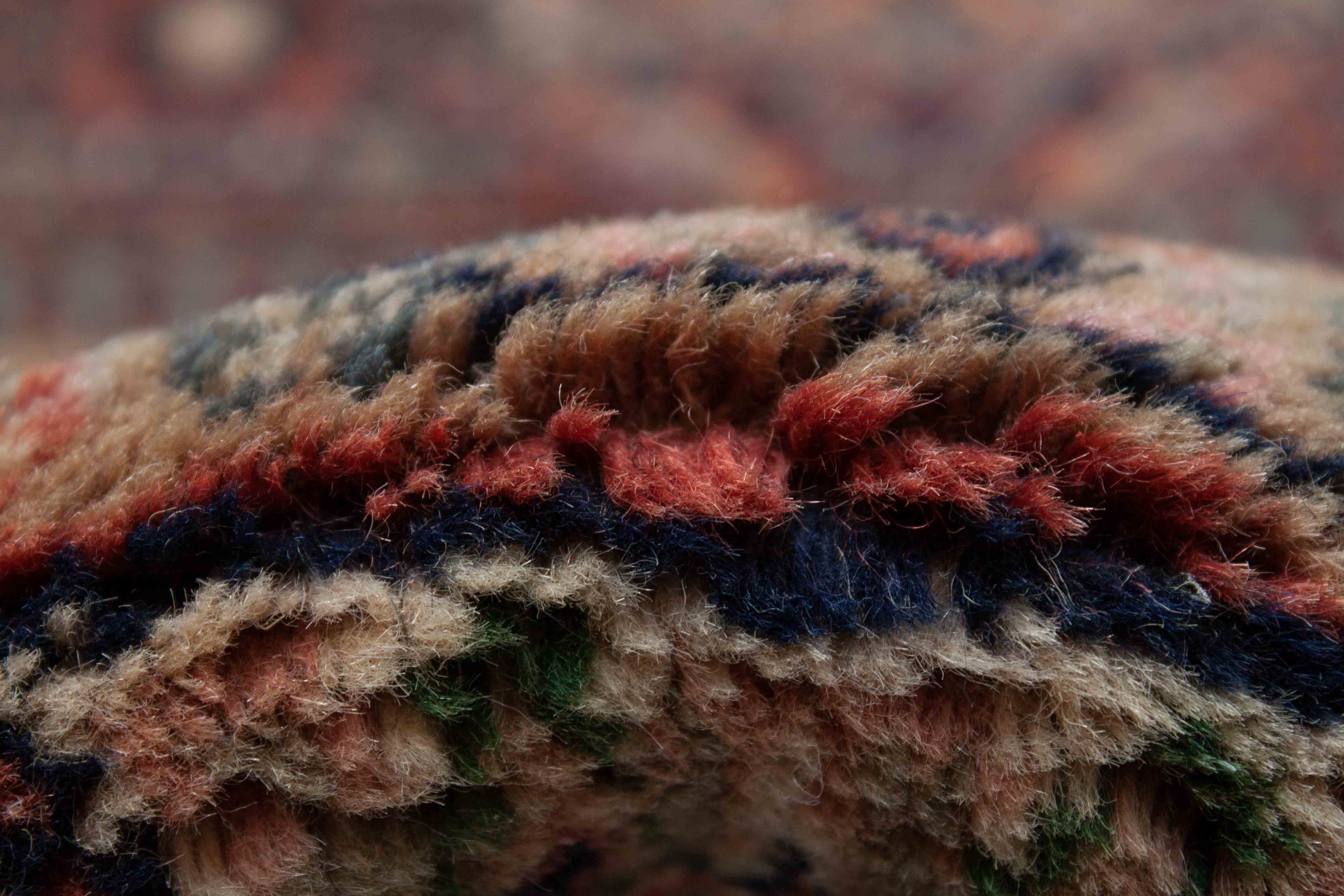 Eine Fotoaufnahme eines Bidjar Teppichs.