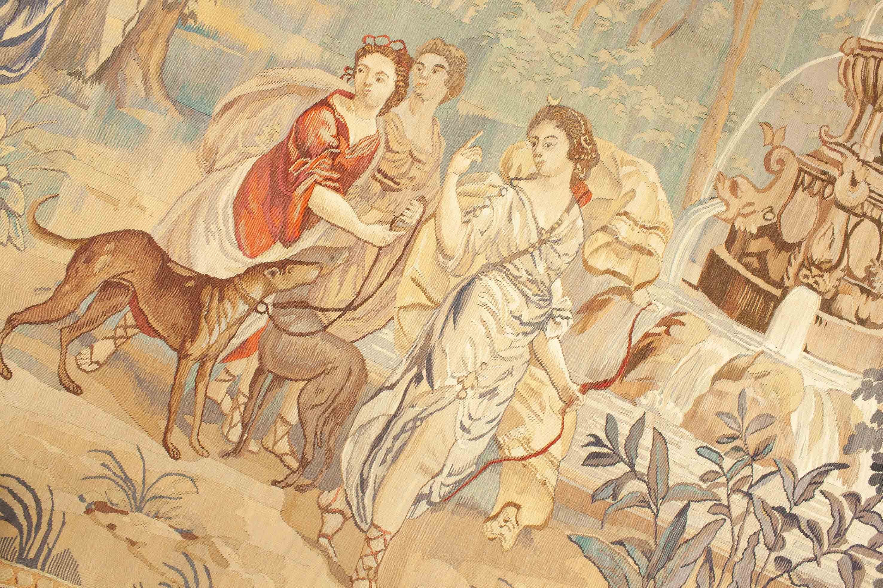 Bild vom Antiker Tapisserie Teppich - 2