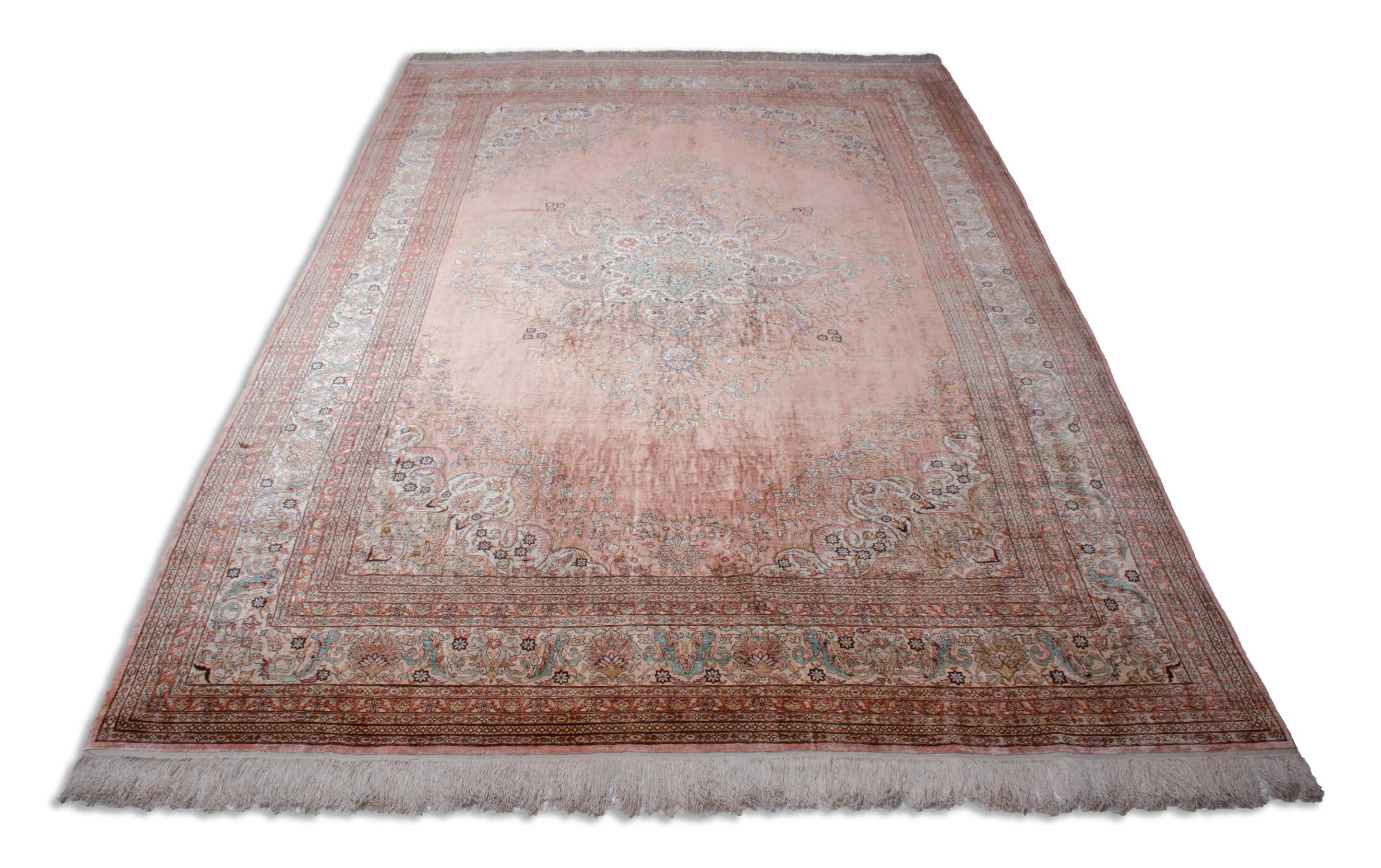 Eine Fotoaufnahme eines Kayseri Teppichs.