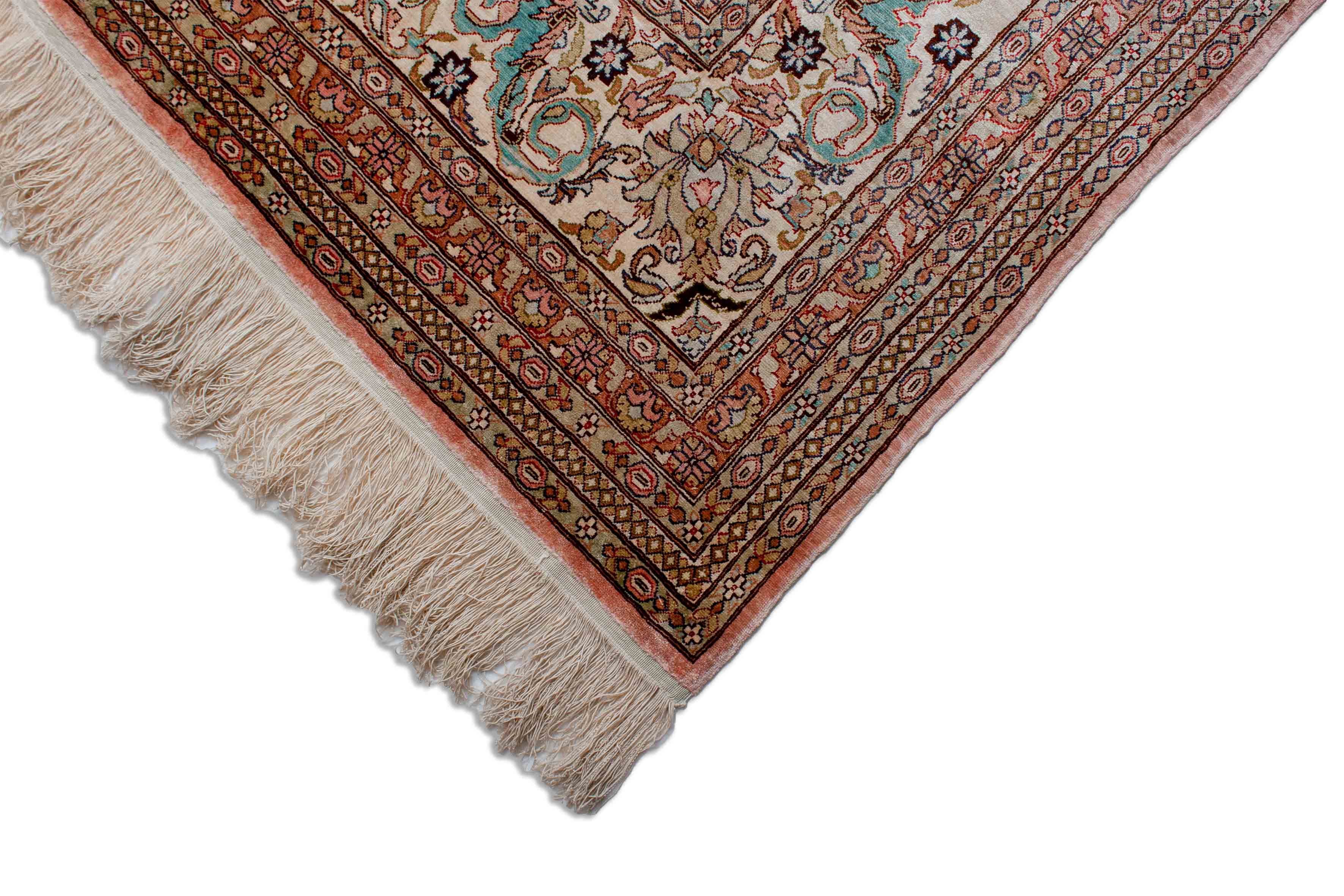 Eine Fotoaufnahme eines Kayseri Teppichs.