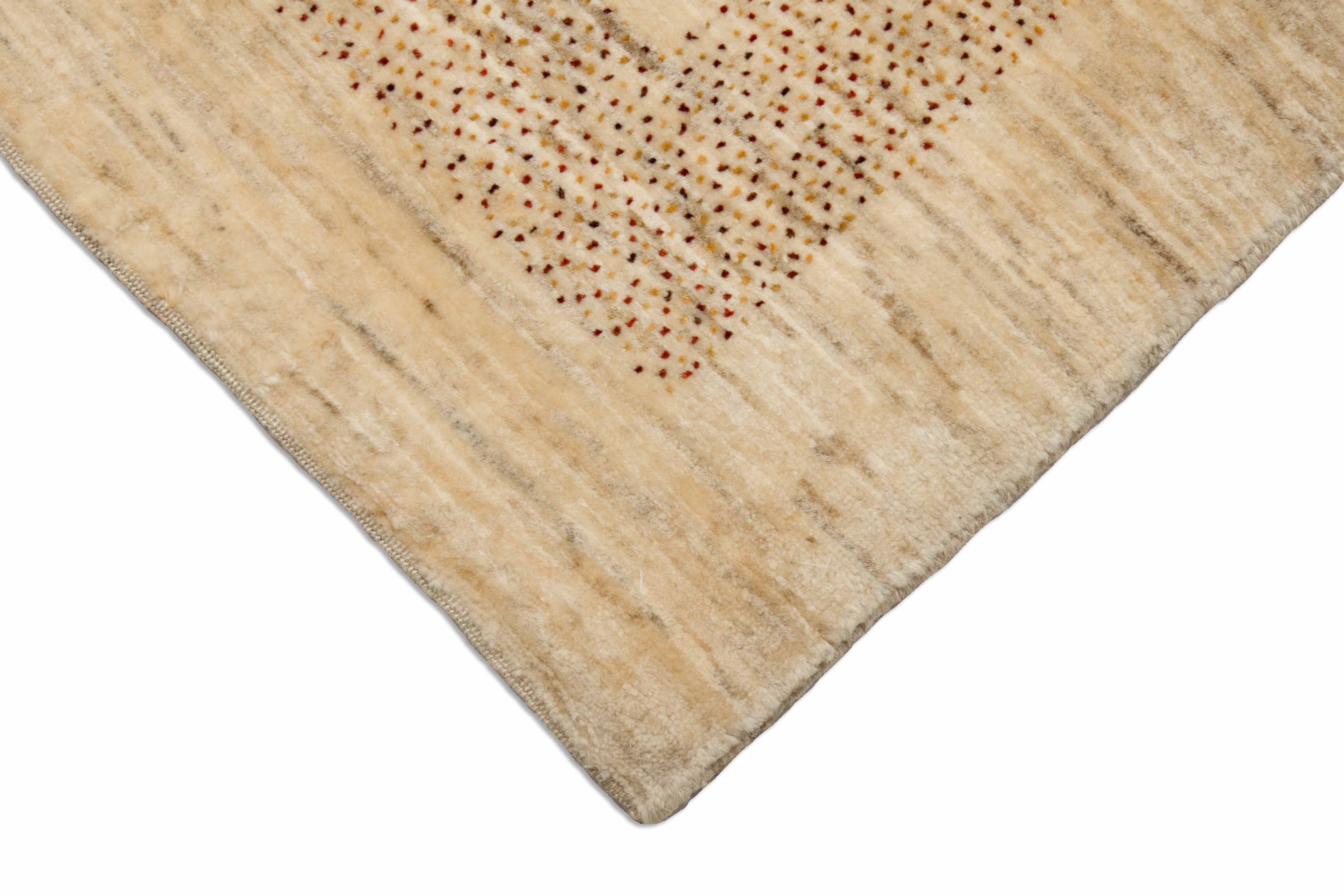 Eine Fotoaufnahme eines Loribaft Teppichs.