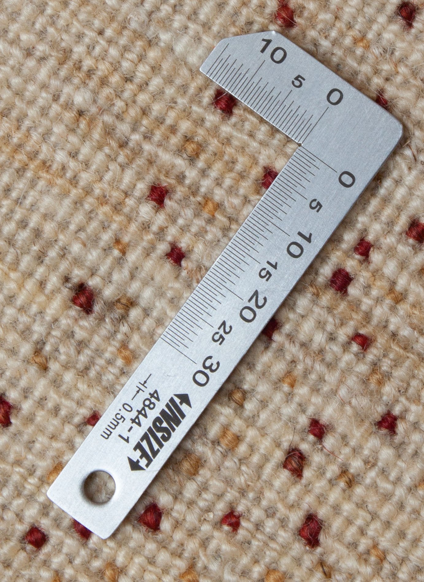 Eine Fotoaufnahme eines Loribaft Teppichs.