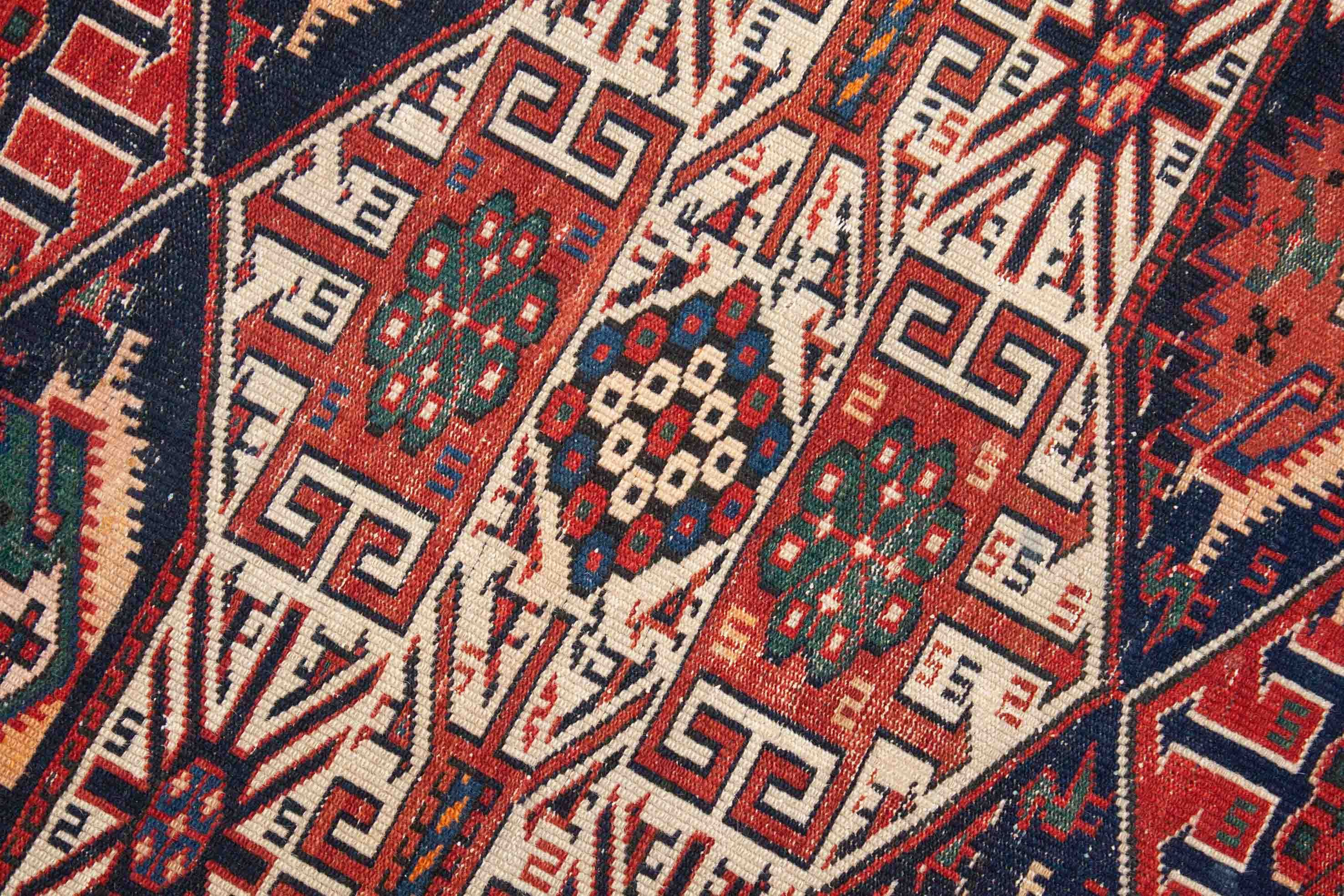 Bild vom Antiker Kuba Schirwan Teppich - 2