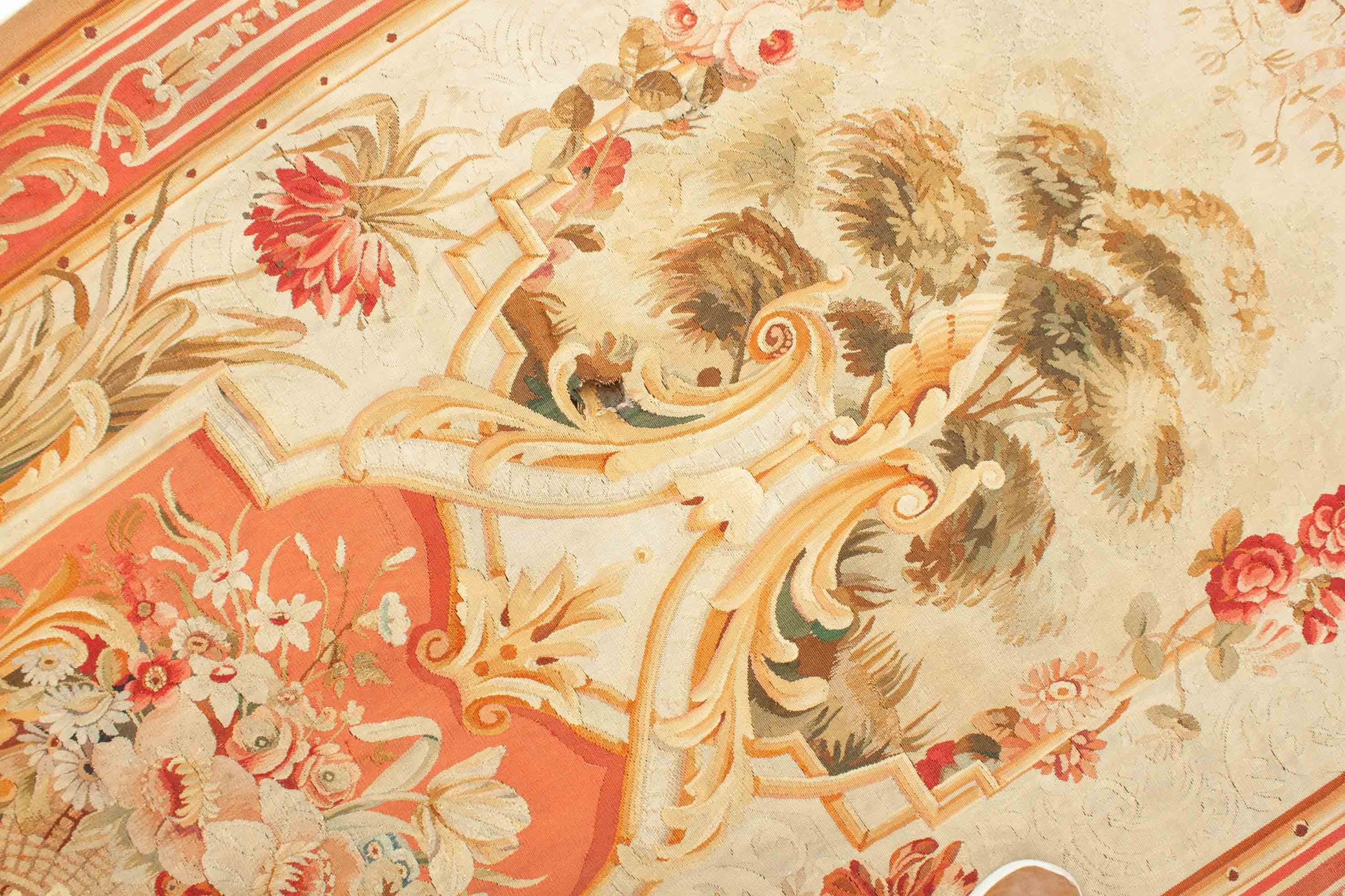 Bild vom Antiker Aubusson Teppich - 2