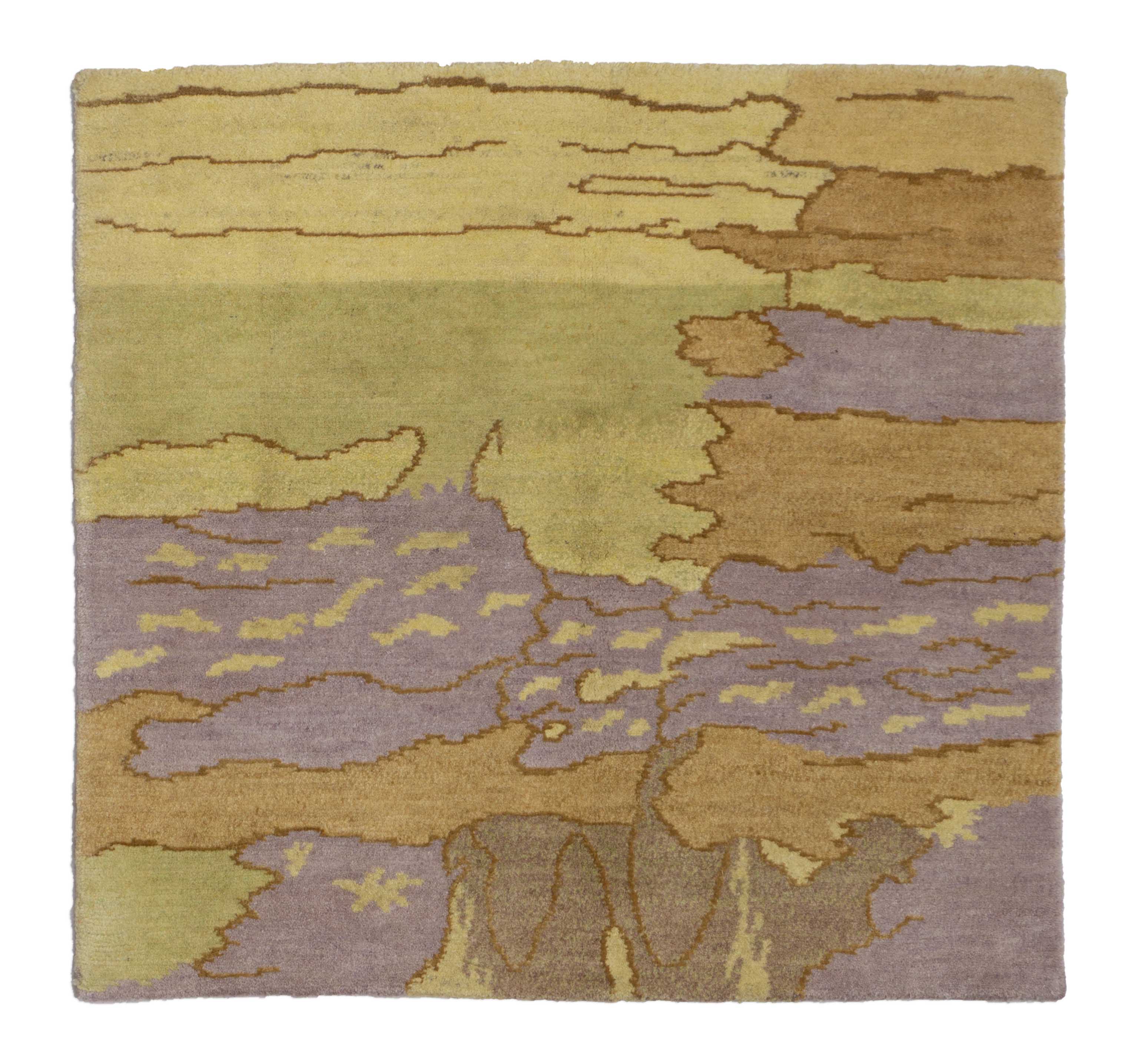 Nepal Teppich | 60 cm x 60 cm | Nr. 13021