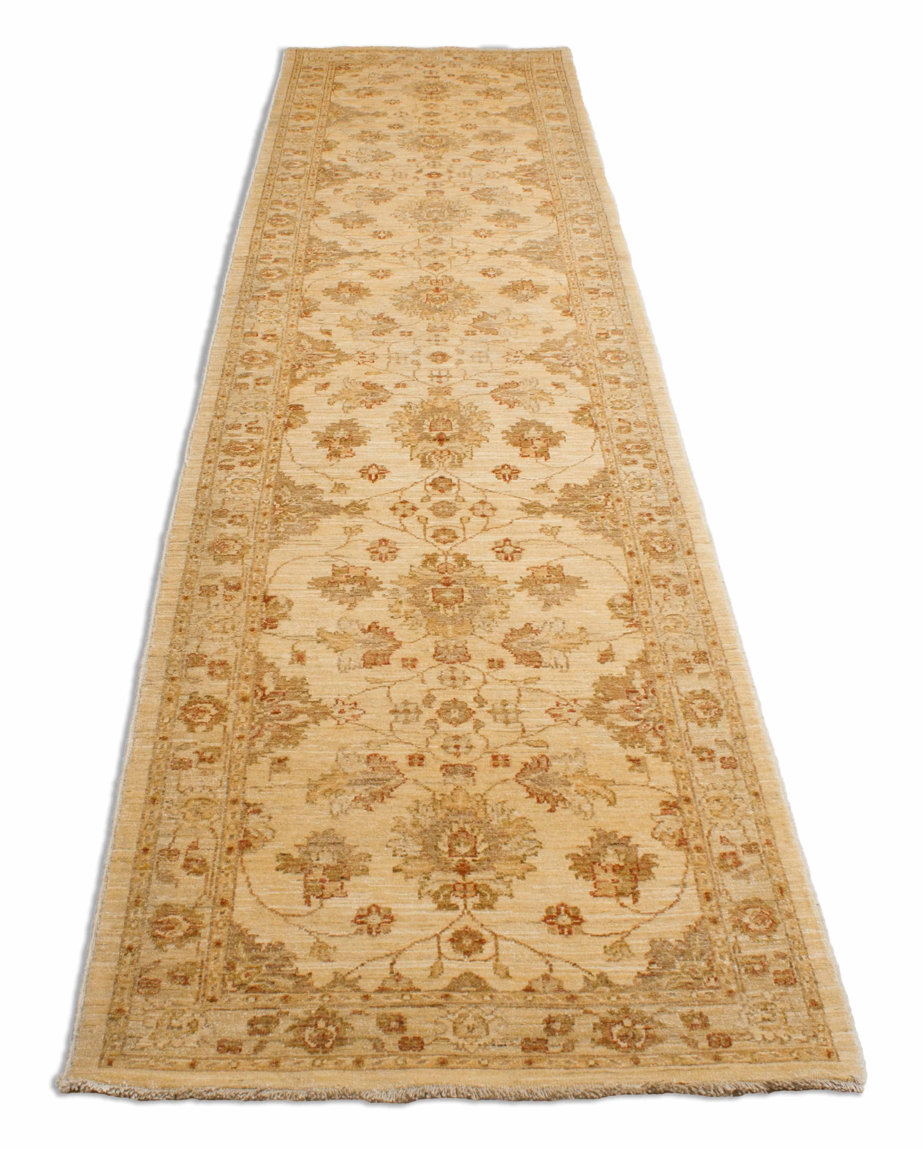 Eine Fotoaufnahme eines Ziegler Teppichs.