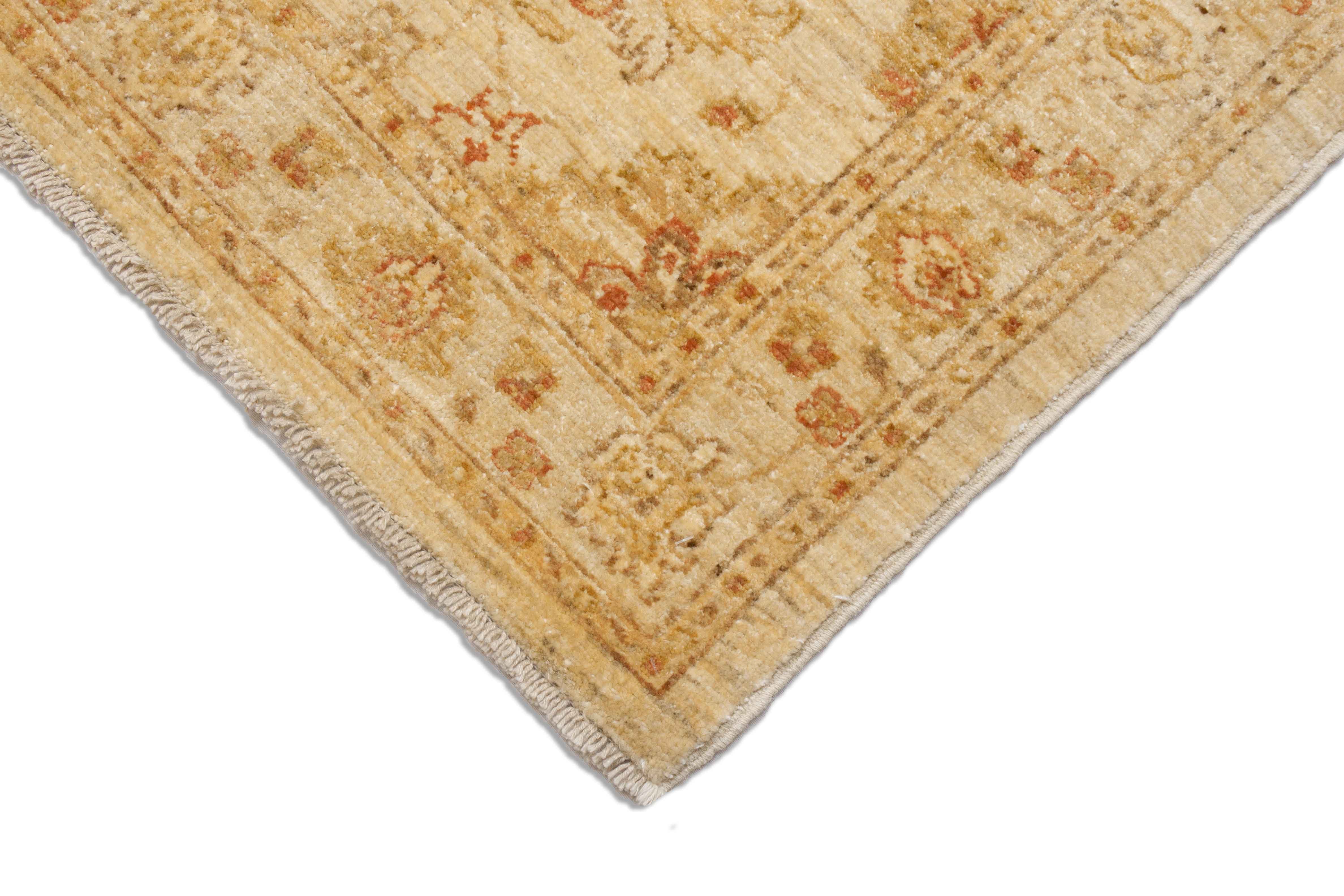 Eine Fotoaufnahme eines Ziegler Teppichs.