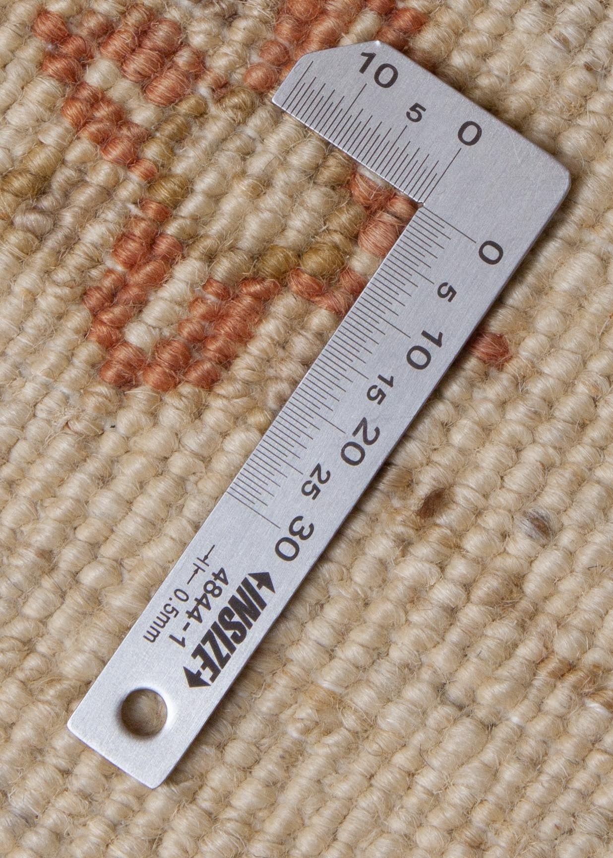 Eine Fotoaufnahme eines Ziegler Teppichs.