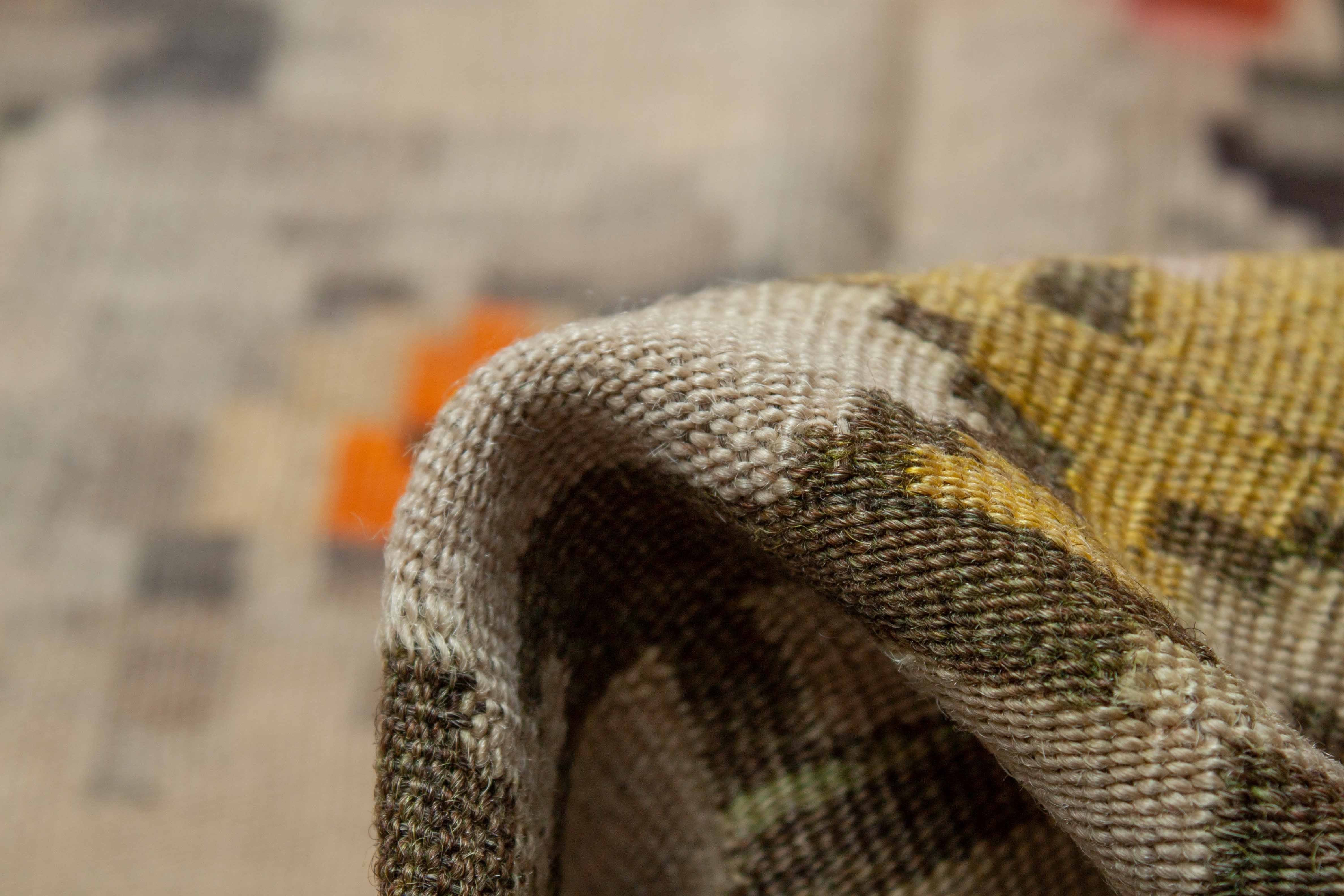 Eine Fotoaufnahme eines Kelim Teppichs.