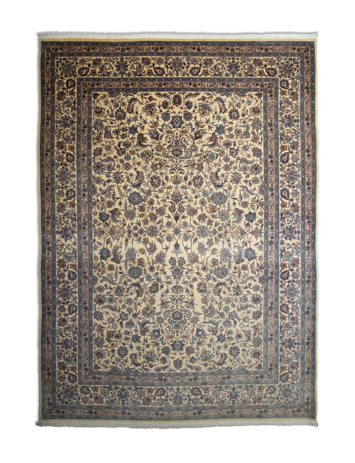 Eine Fotoaufnahme eines Isfahan Teppichs.