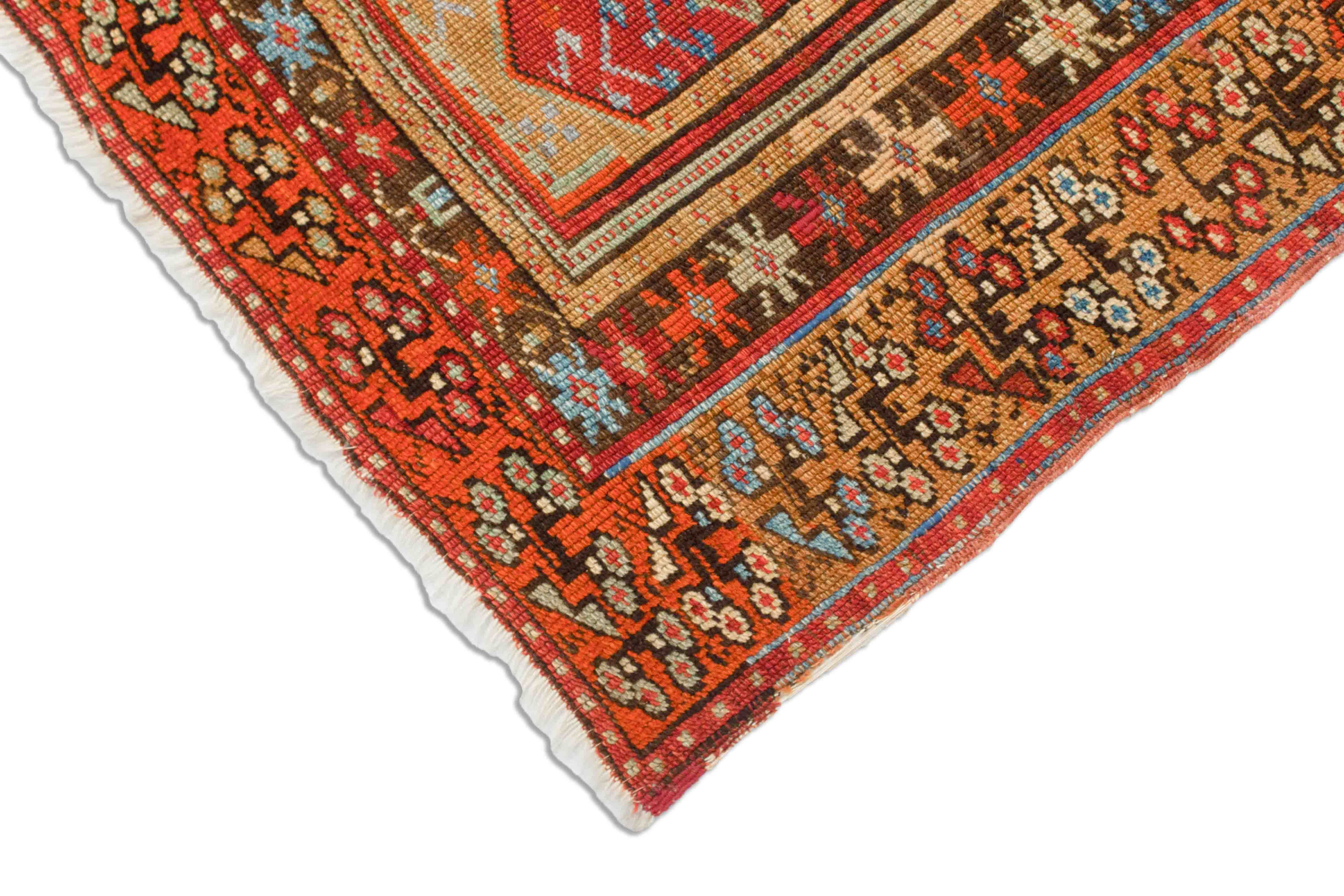 Eine Fotoaufnahme eines Ladik Teppichs.