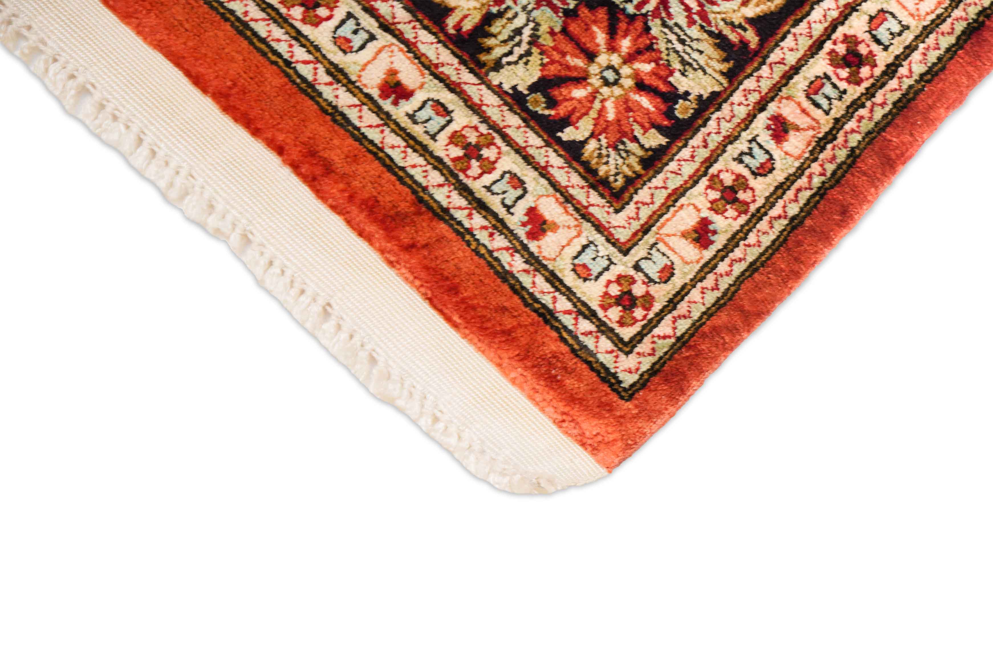 Ghom aus reiner Seide | 154 cm x 108 cm | Nr. 14057