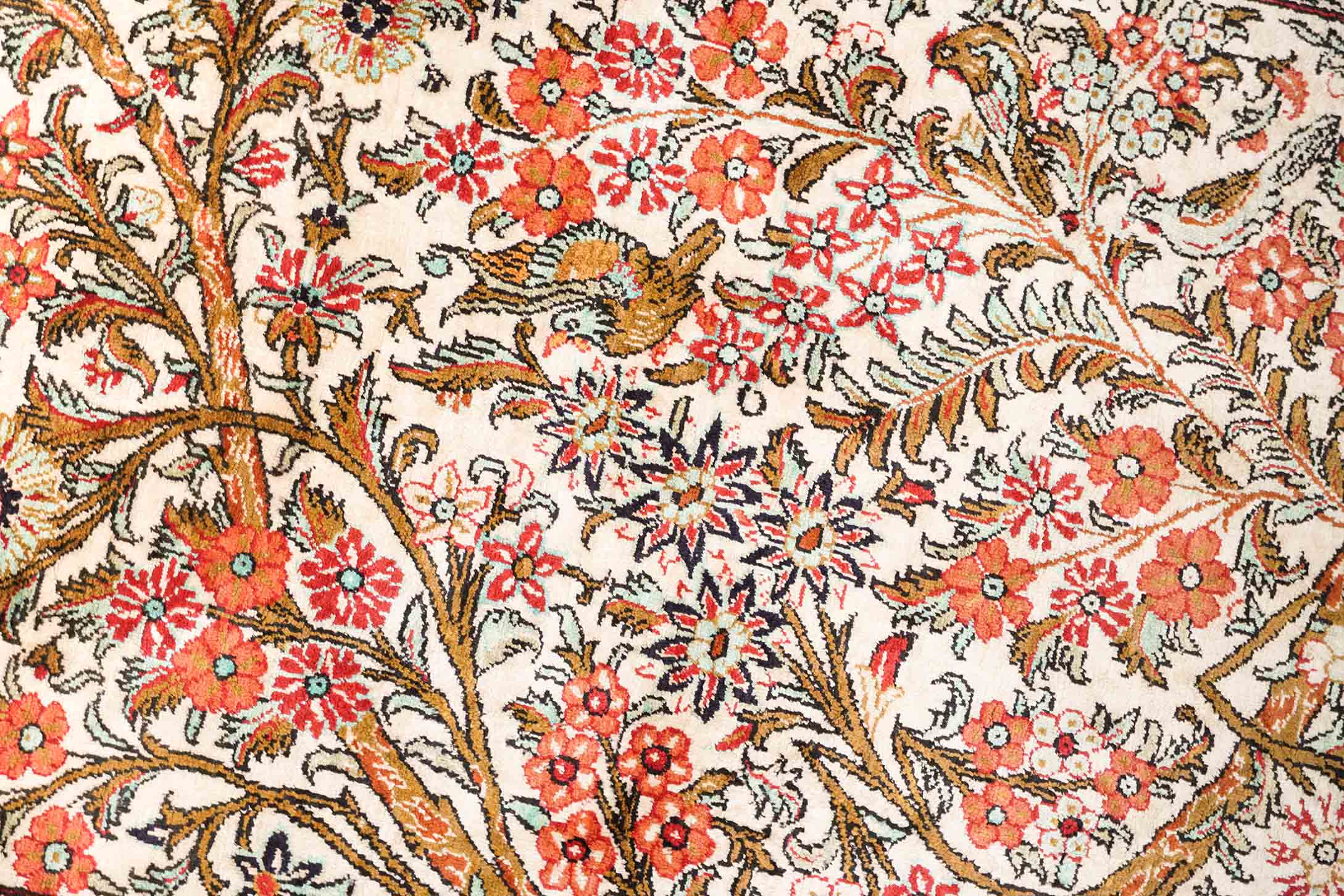 Ghom aus reiner Seide | 154 cm x 108 cm | Nr. 14057