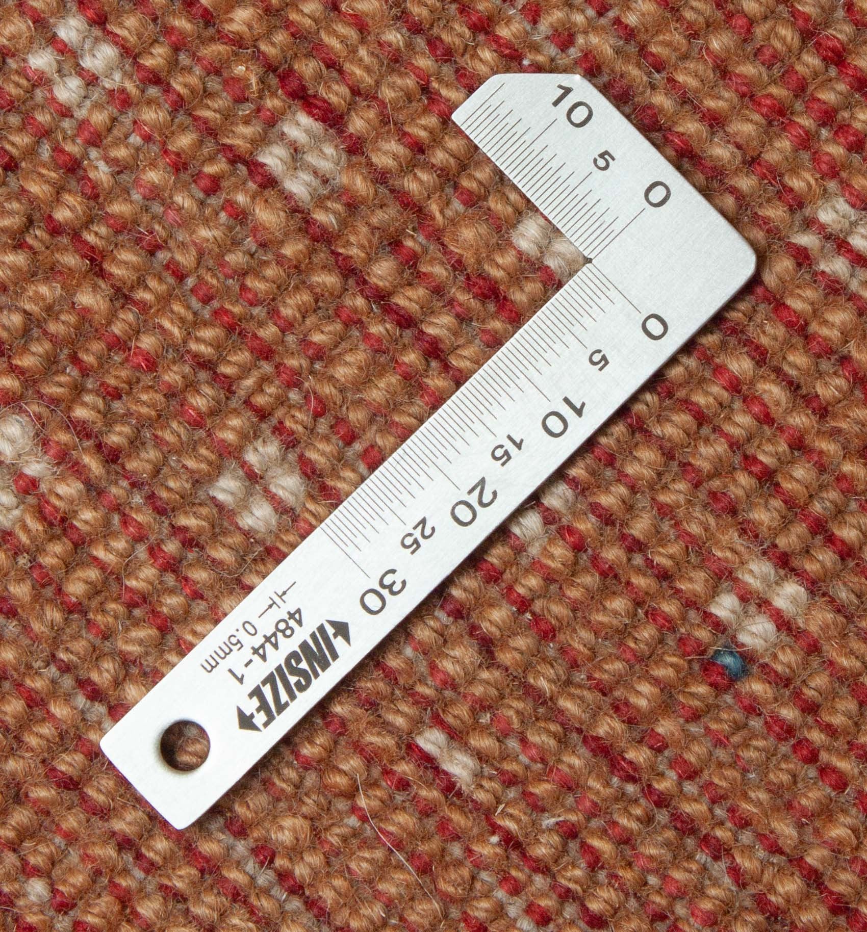 Eine Fotoaufnahme eines Gabbeh Teppichs.