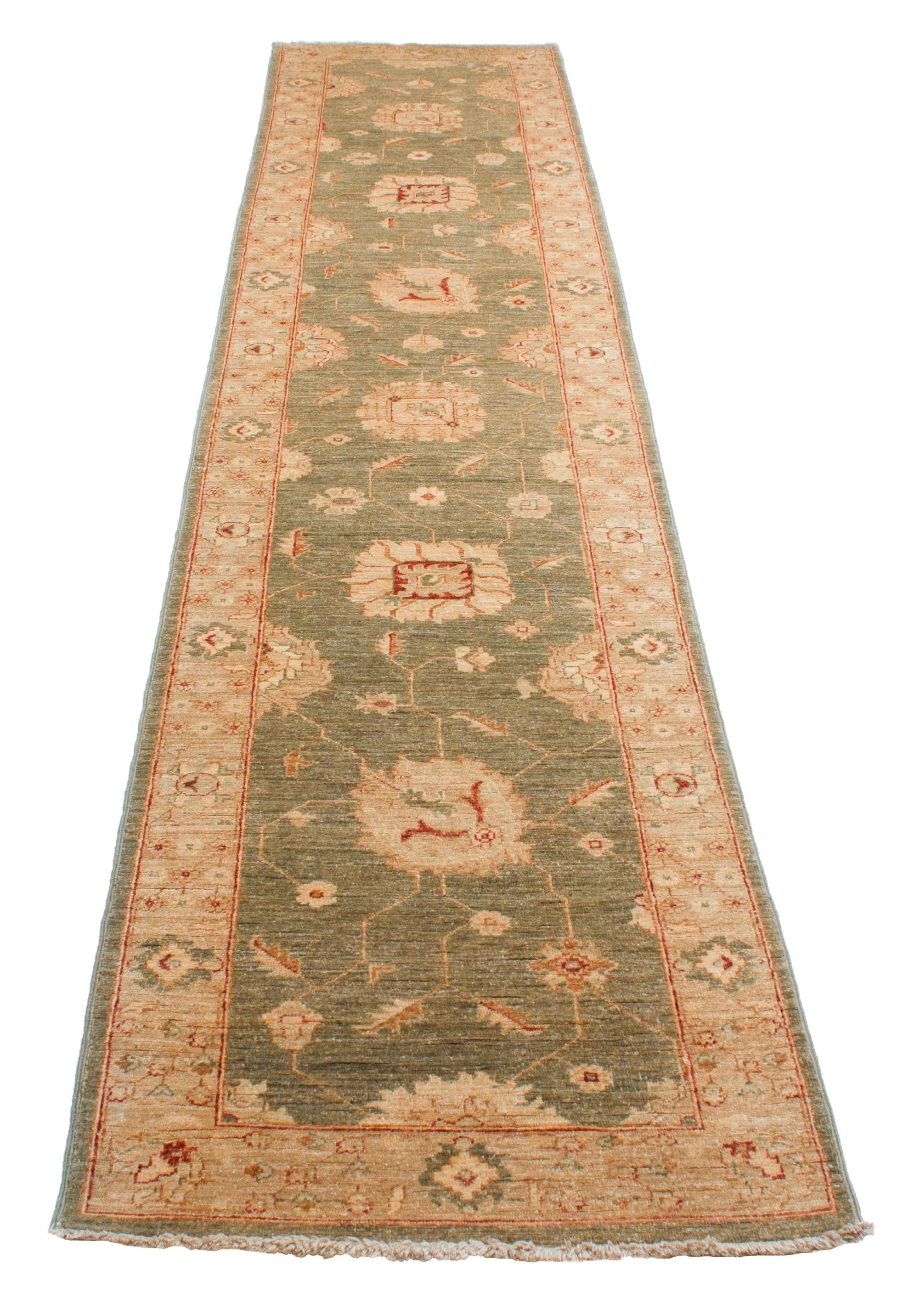 Eine Fotoaufnahme eines Ziegler Teppichs.