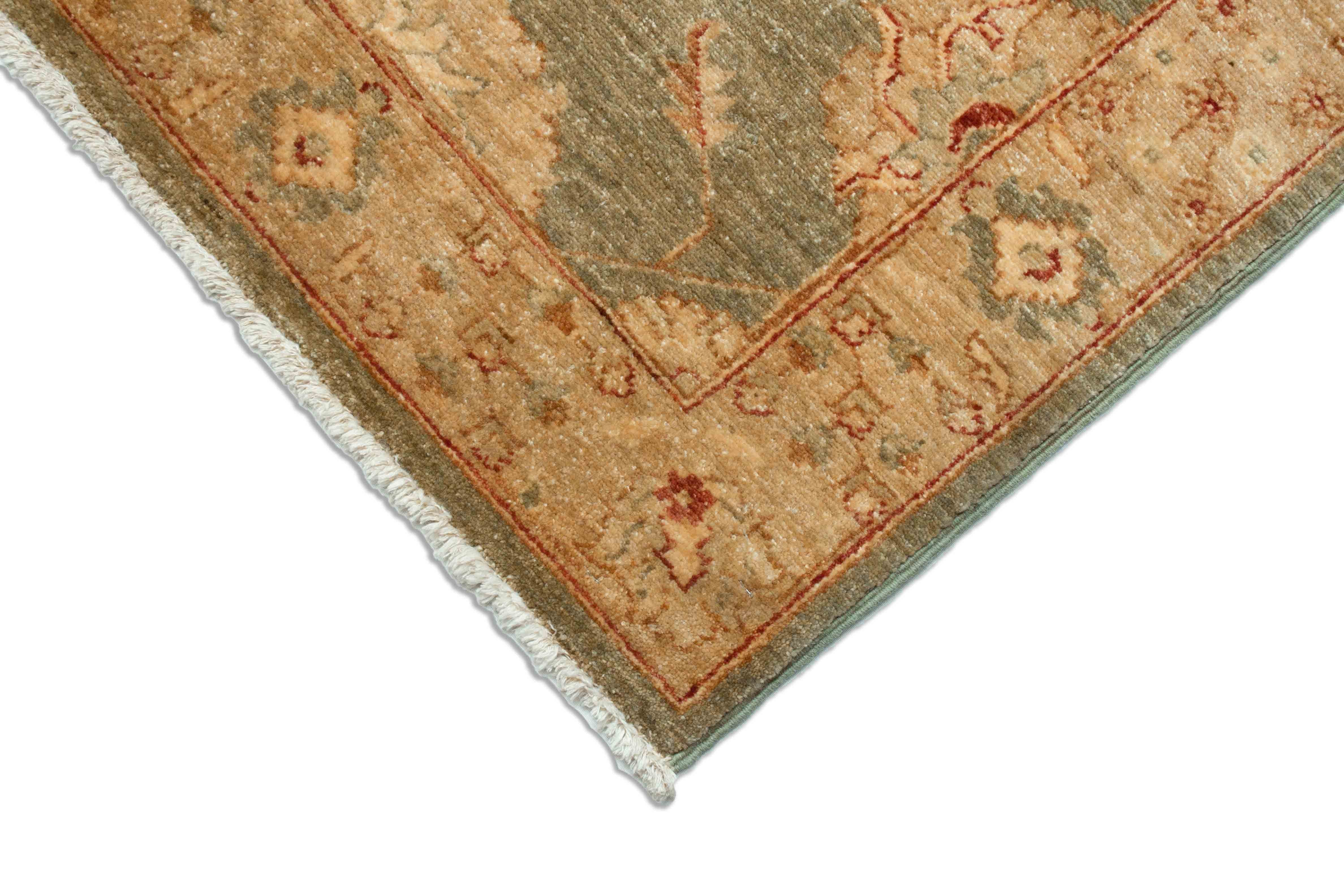 Eine Fotoaufnahme eines Ziegler Teppichs.