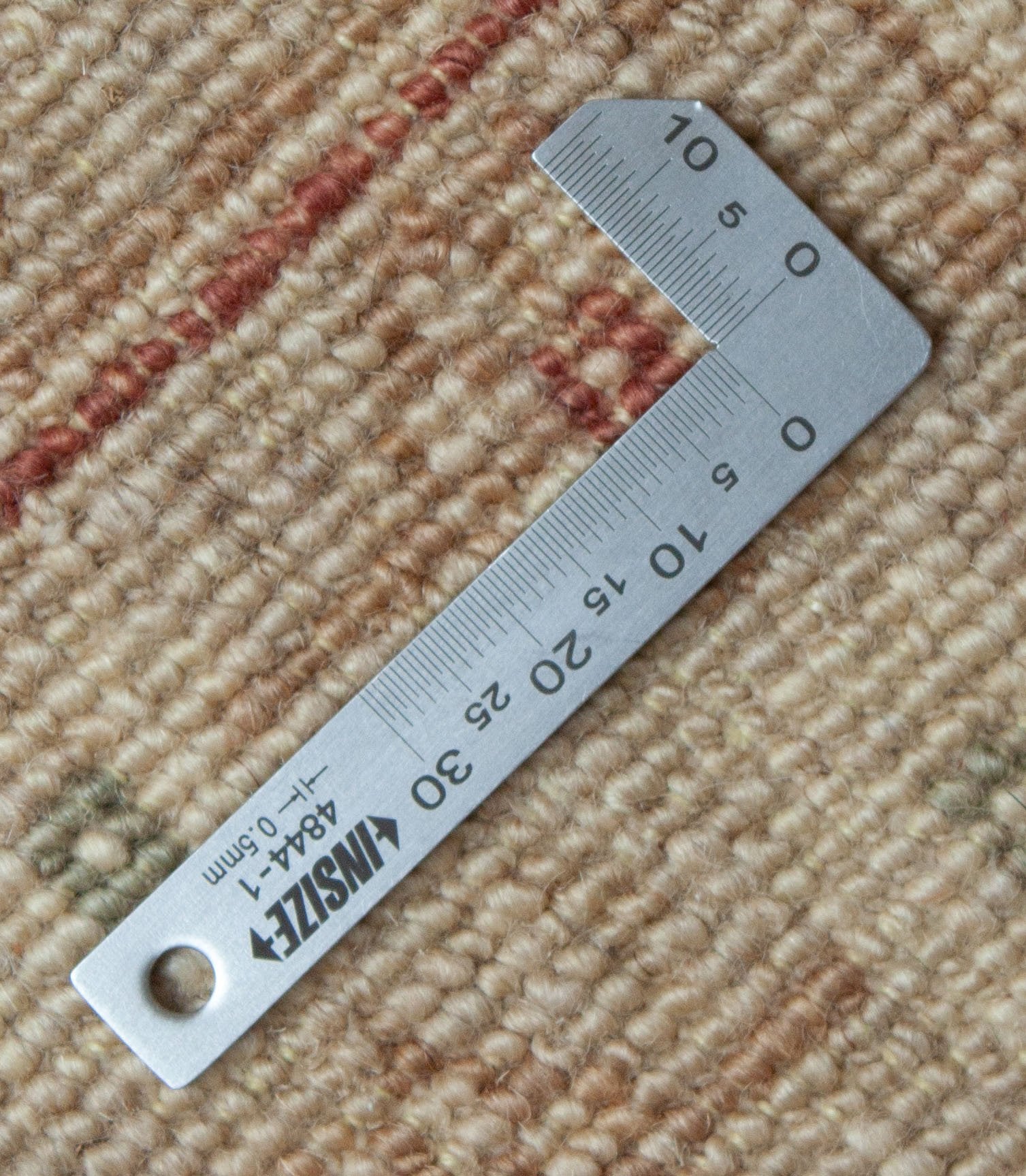 Eine Fotoaufnahme eines Ziegler Teppichs.