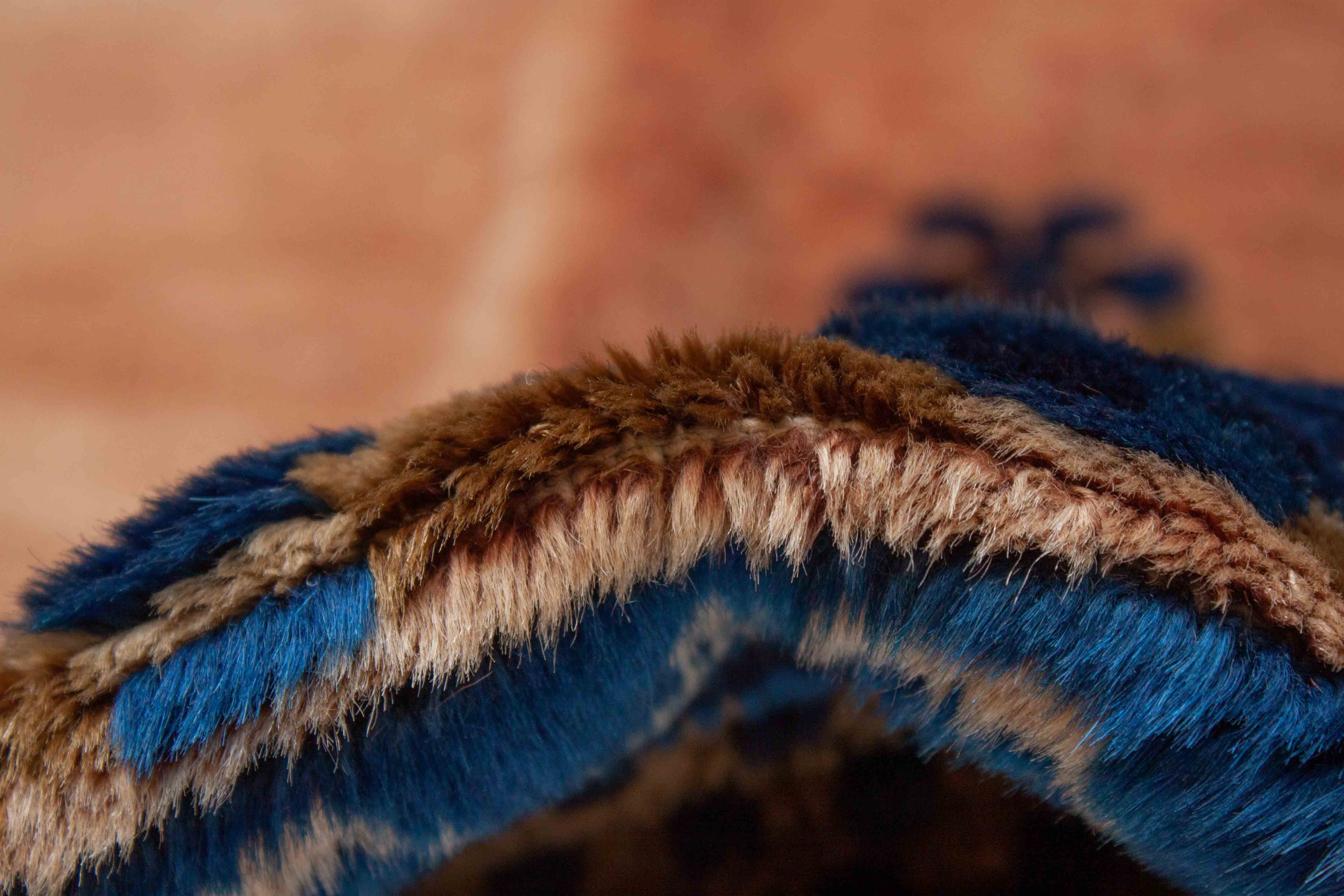 Eine Fotoaufnahme eines China Teppich Teppichs.