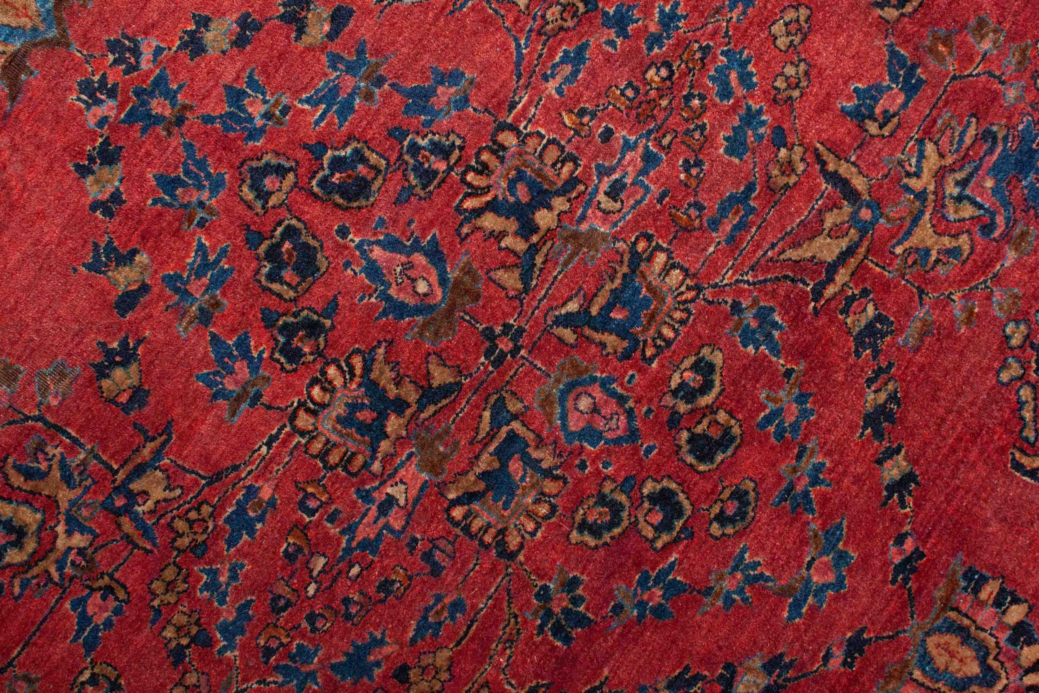 Bild vom Alter Re-Import Sarough Teppich - 2