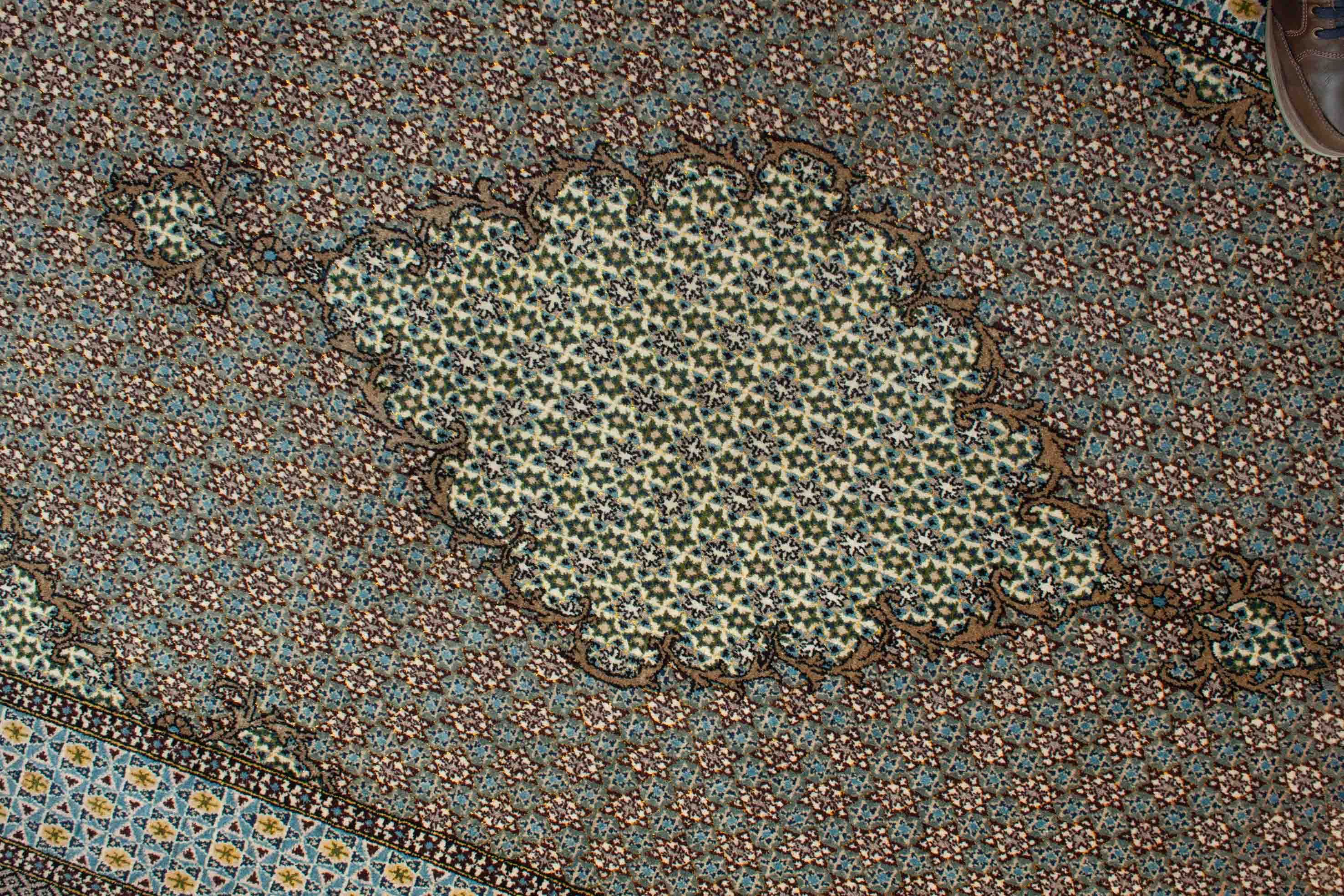 Bild vom Alter Ghom Teppich - 2