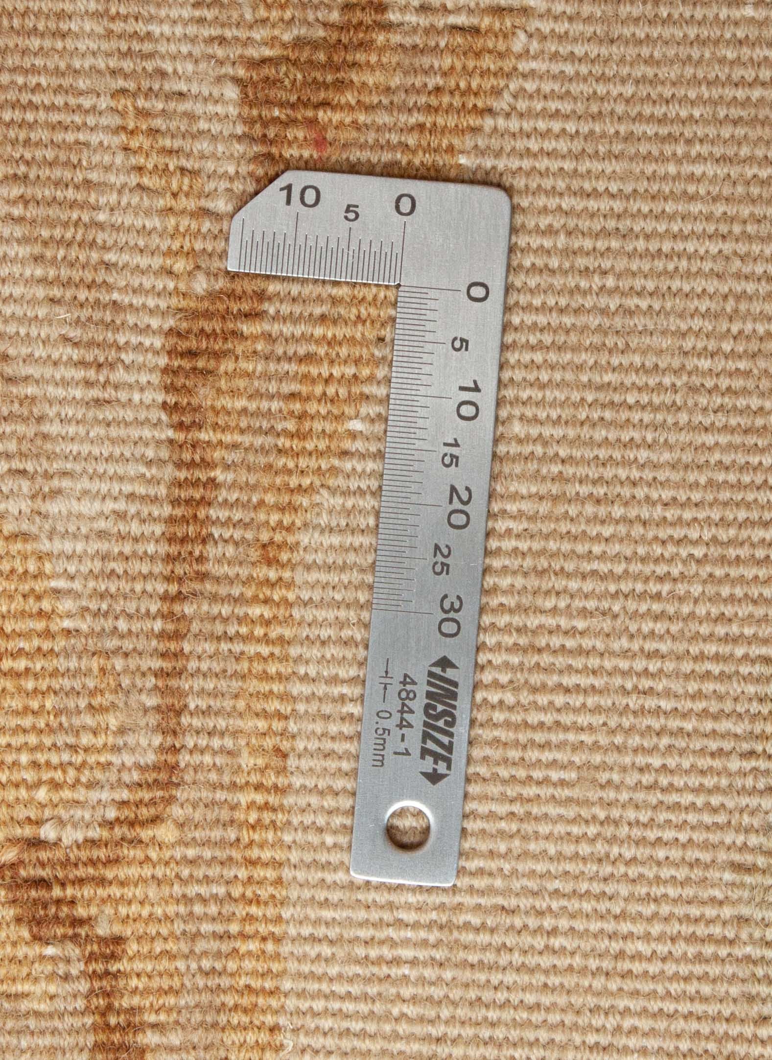 Eine Fotoaufnahme eines Aubusson Teppichs.