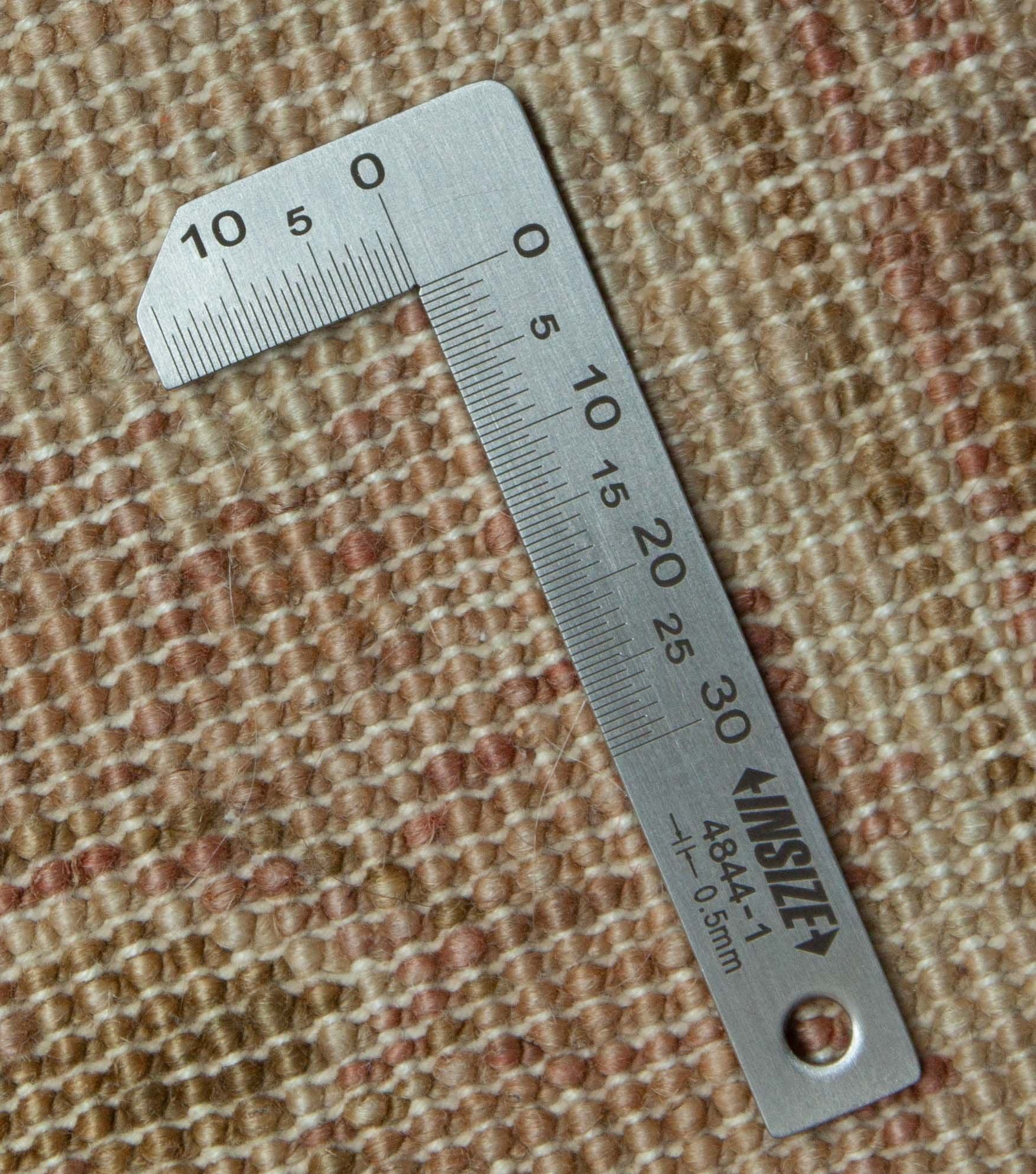 Eine Fotoaufnahme eines Farahan Teppichs.