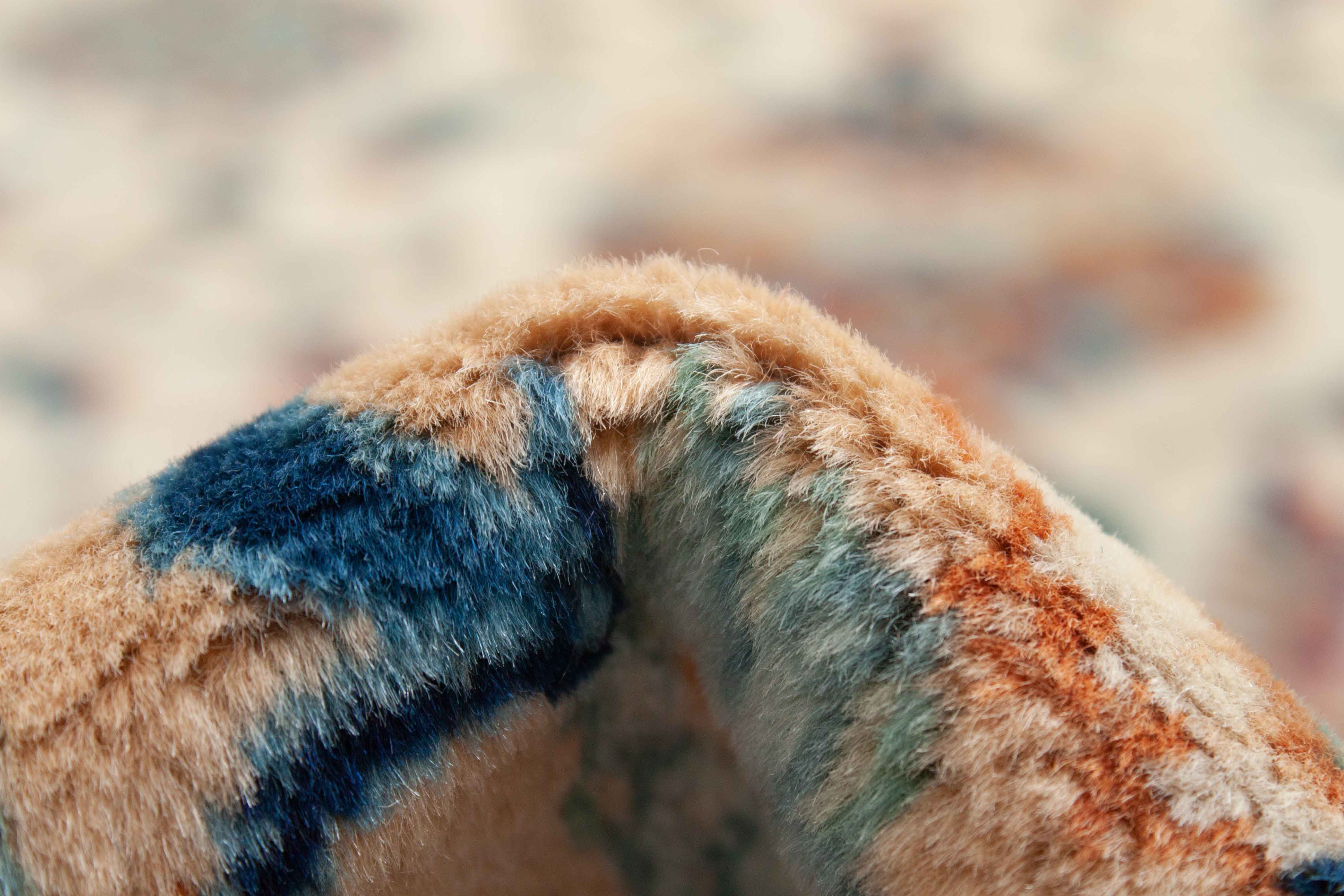 Eine Fotoaufnahme eines Keshan Teppichs.