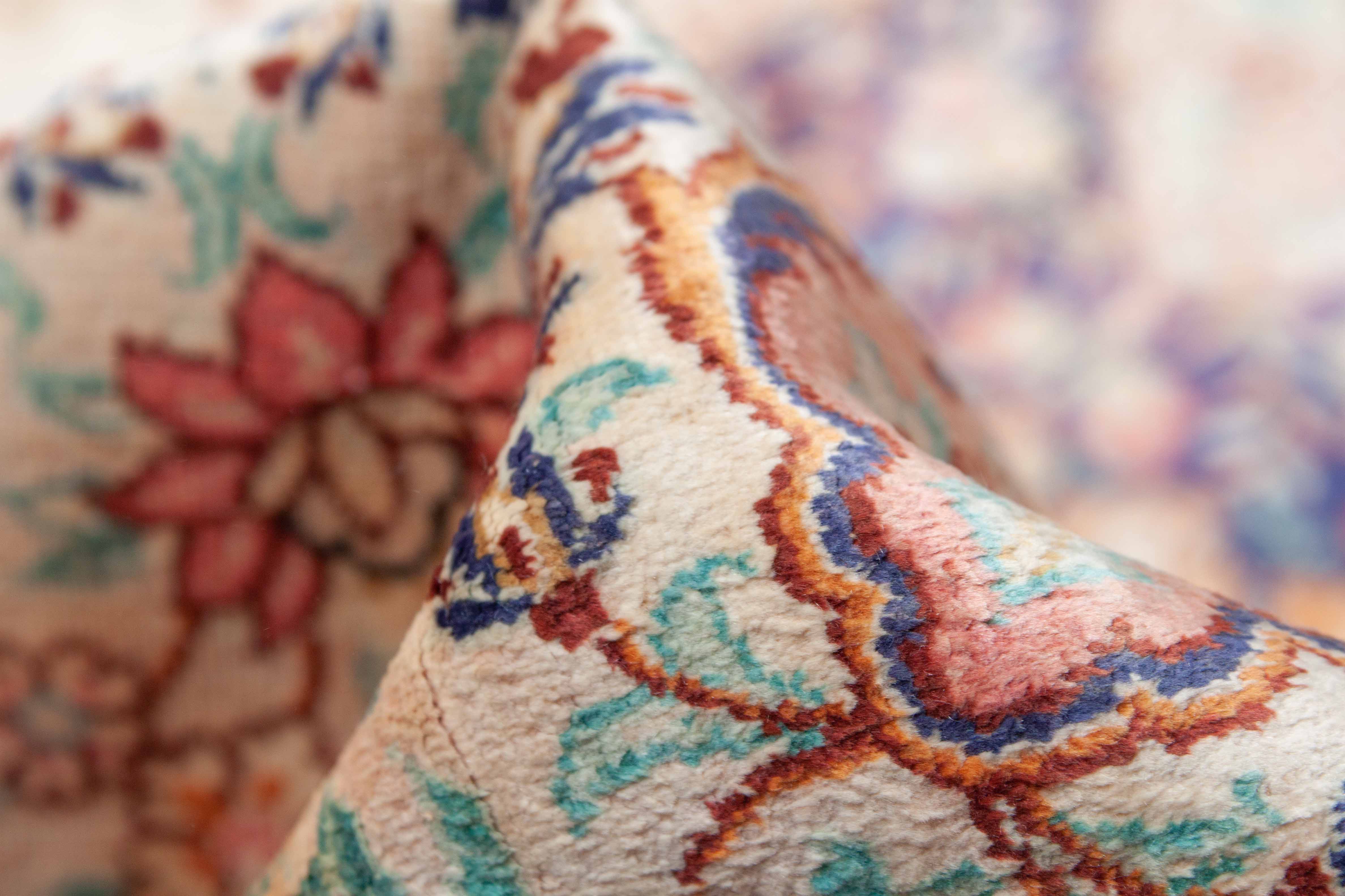 Ghom aus reiner Seide | 150 cm x 100 cm | Nr. 16371