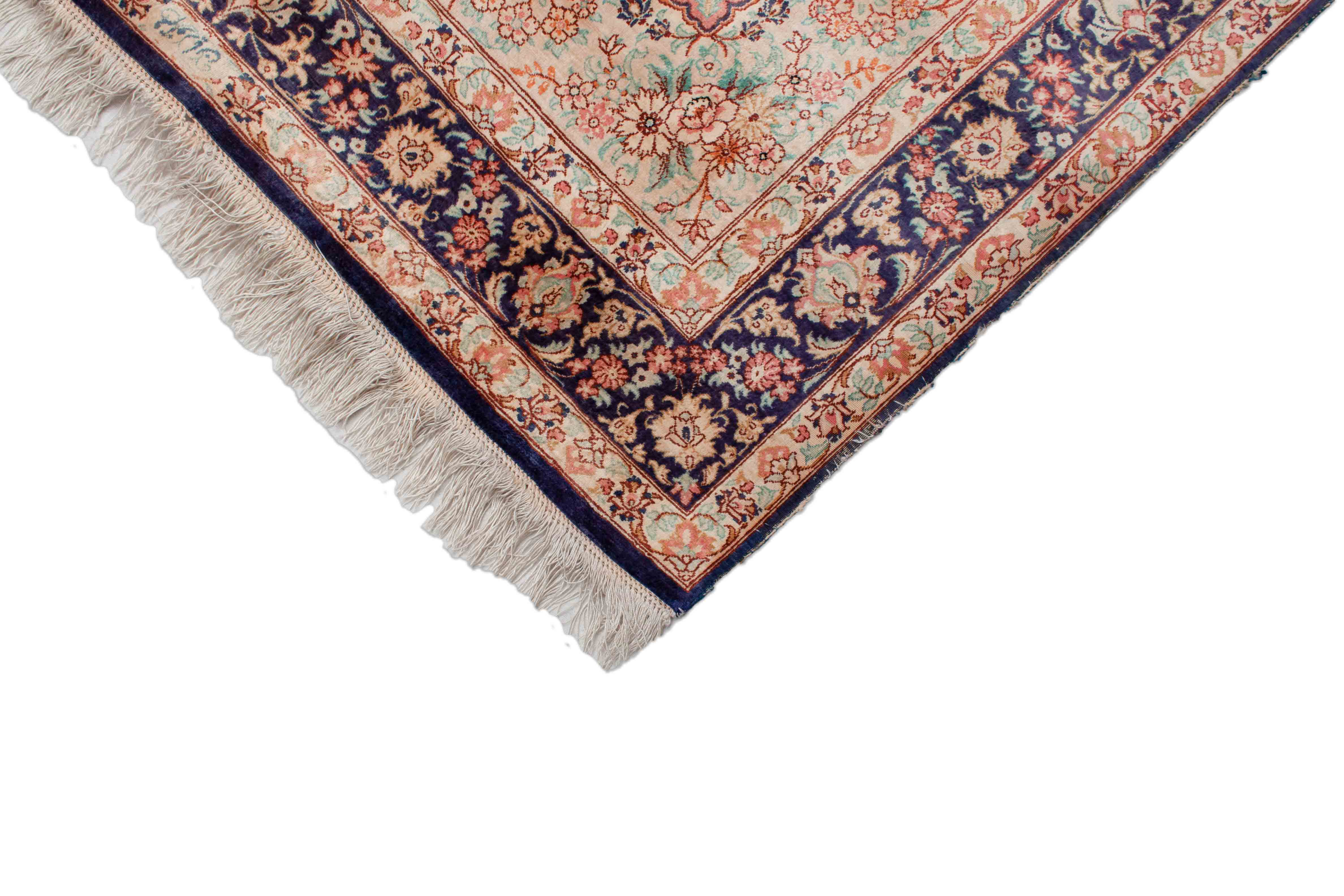 Ghom aus reiner Seide | 150 cm x 100 cm | Nr. 16371