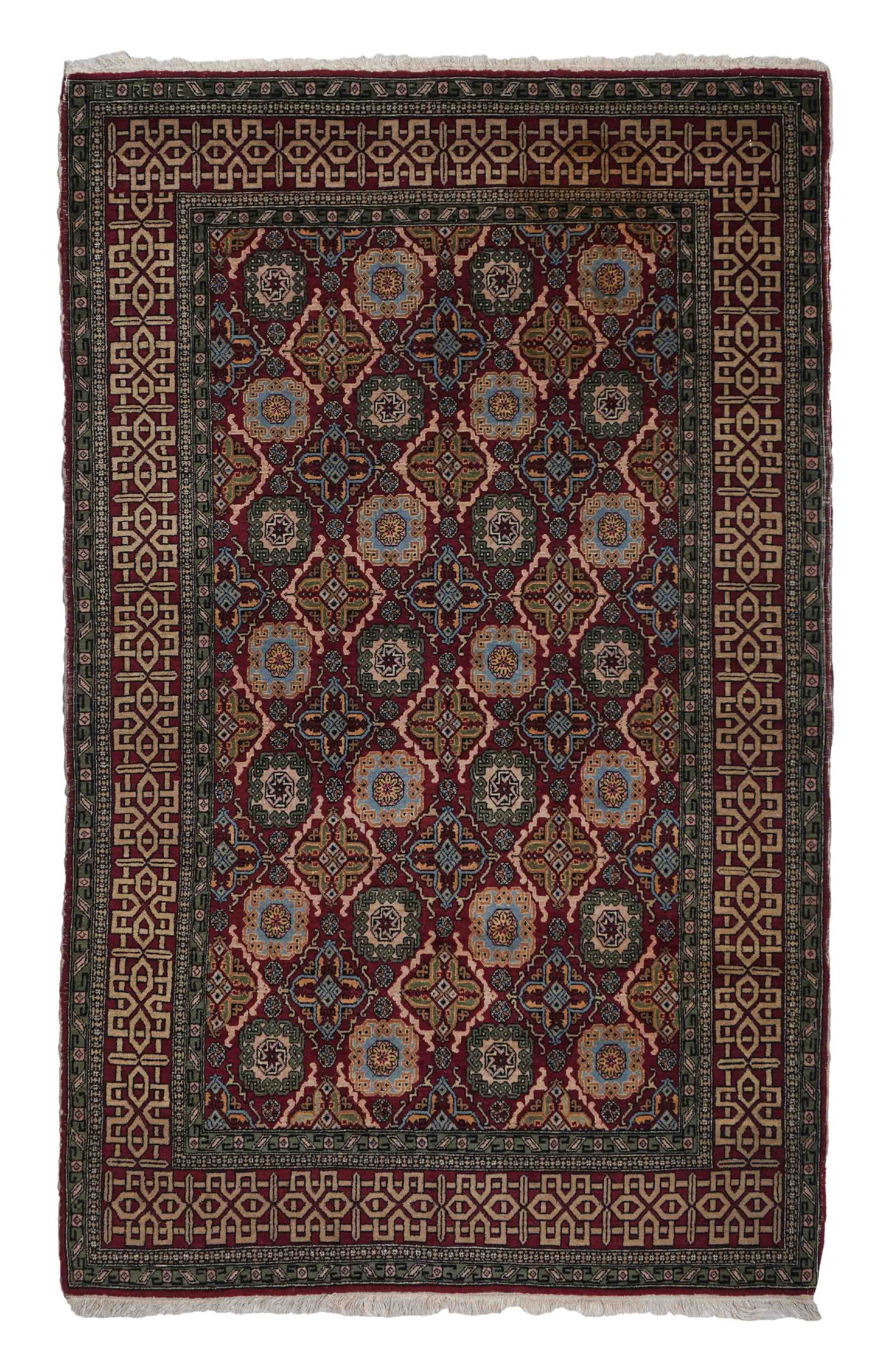 Alter Kaukasischer Teppich | 195 cm x 125 cm | Nr. 16445