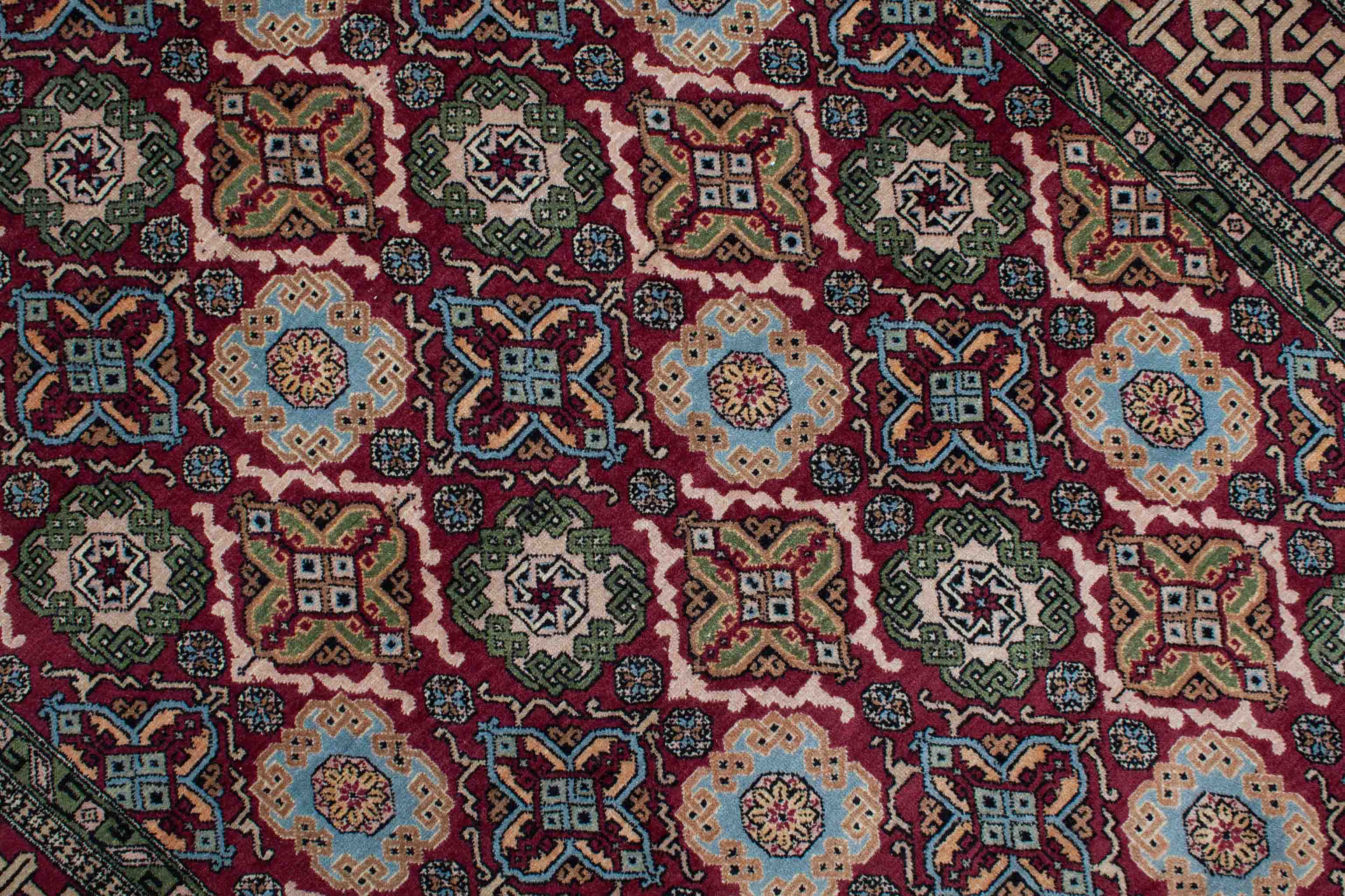 Alter Kaukasischer Teppich | 195 cm x 125 cm | Nr. 16445