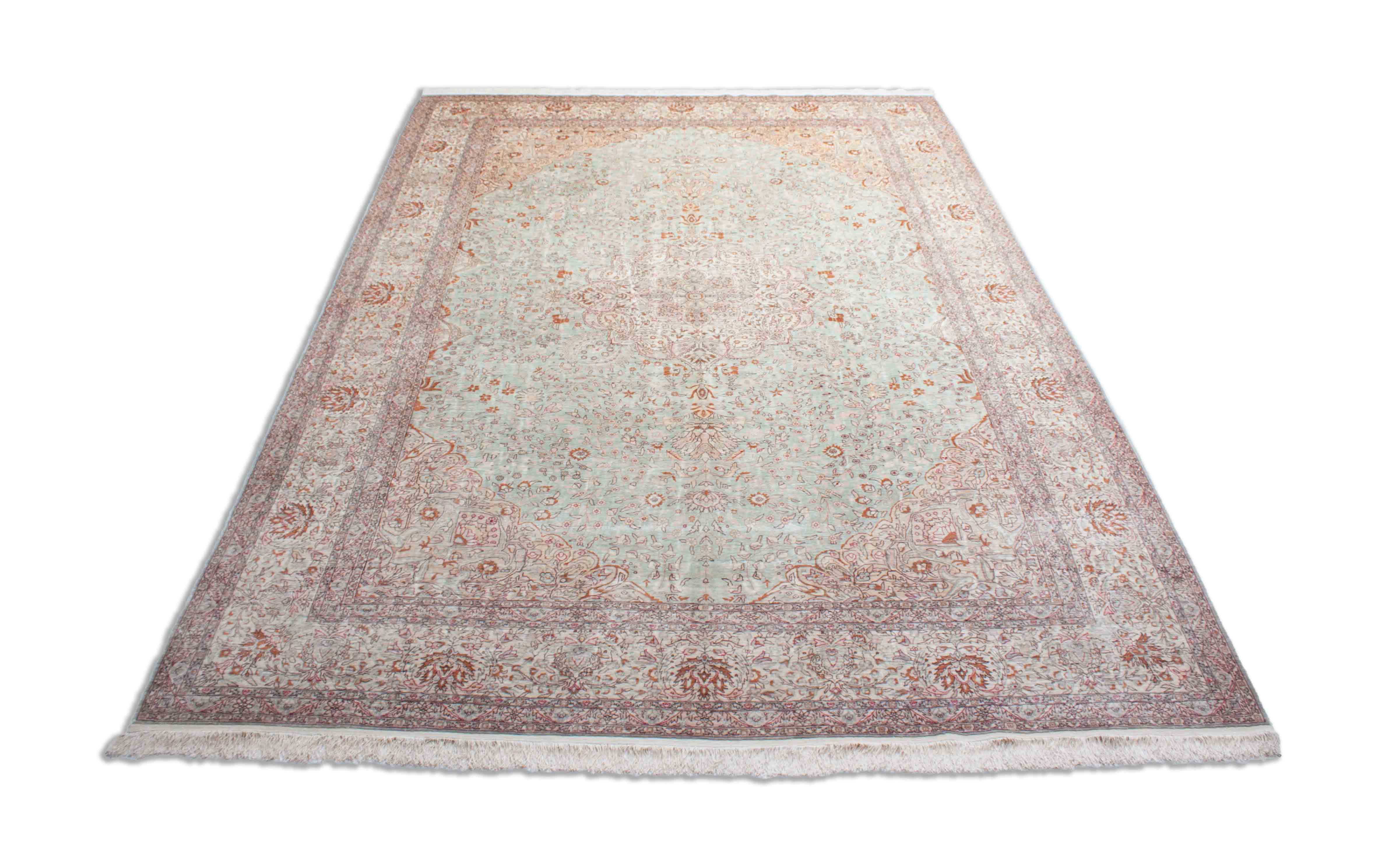 Eine Fotoaufnahme eines Kayseri Teppichs.