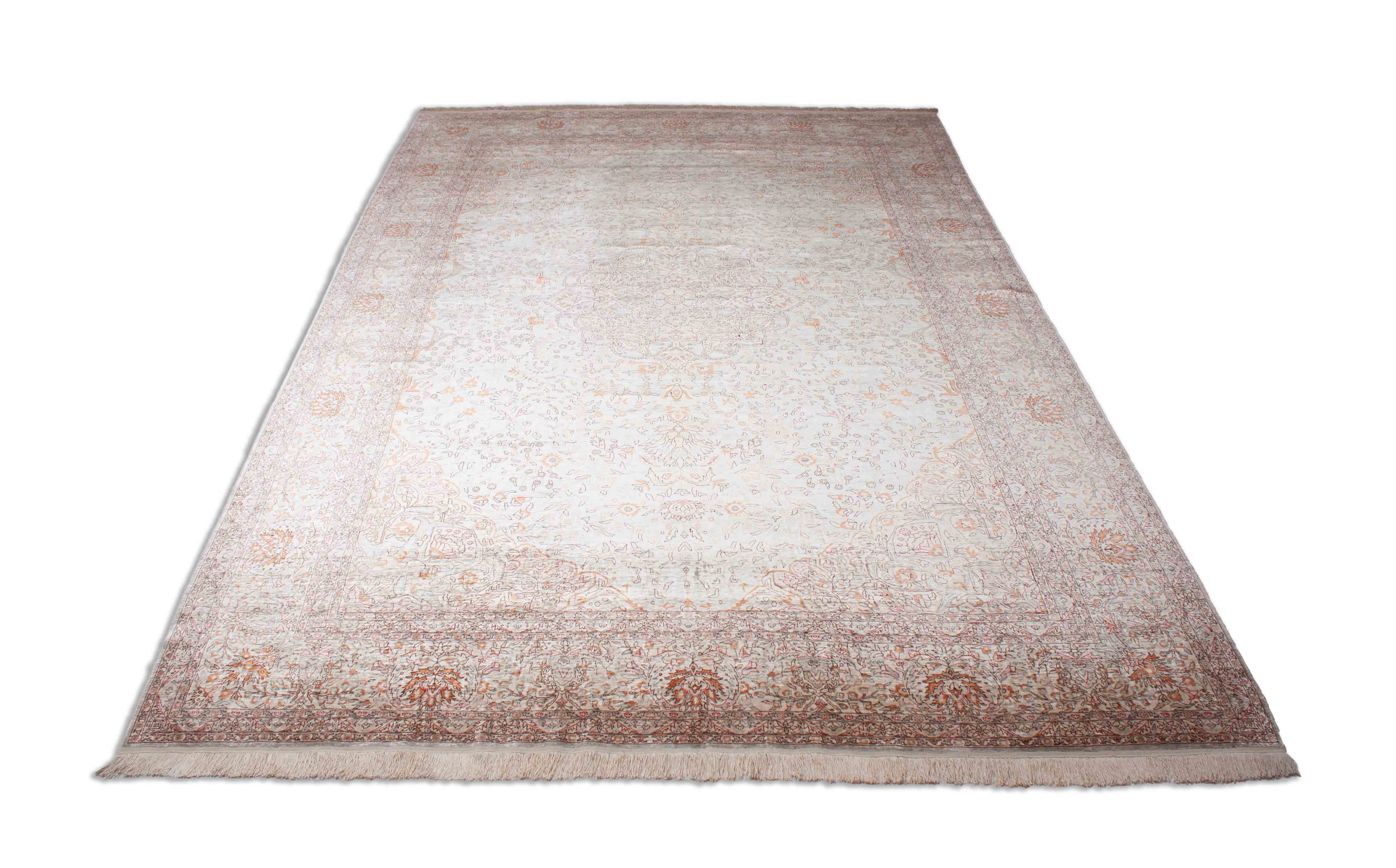 Eine Fotoaufnahme eines Kayseri Teppichs.