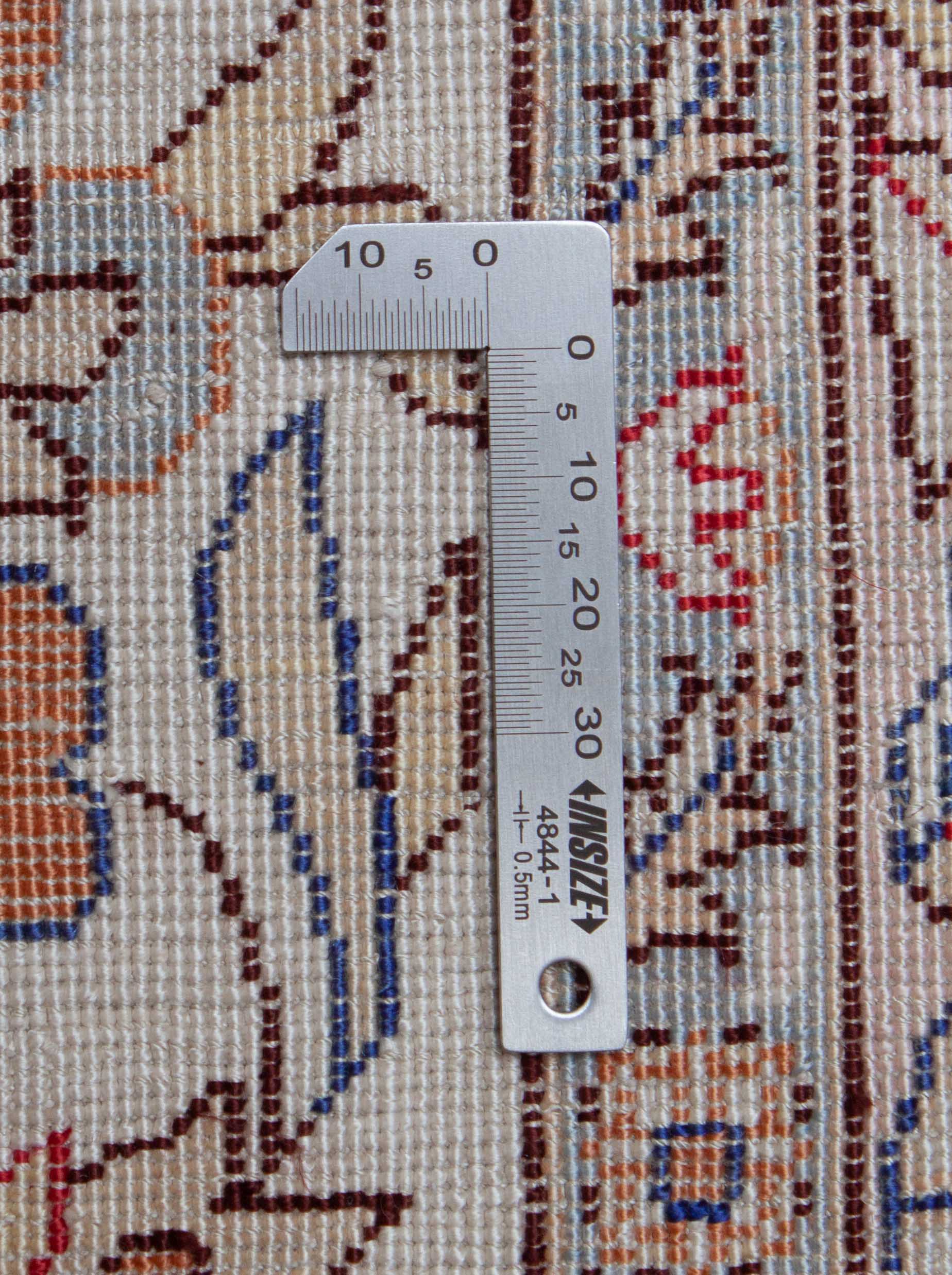 Eine Fotoaufnahme eines Kayseri Teppichs.