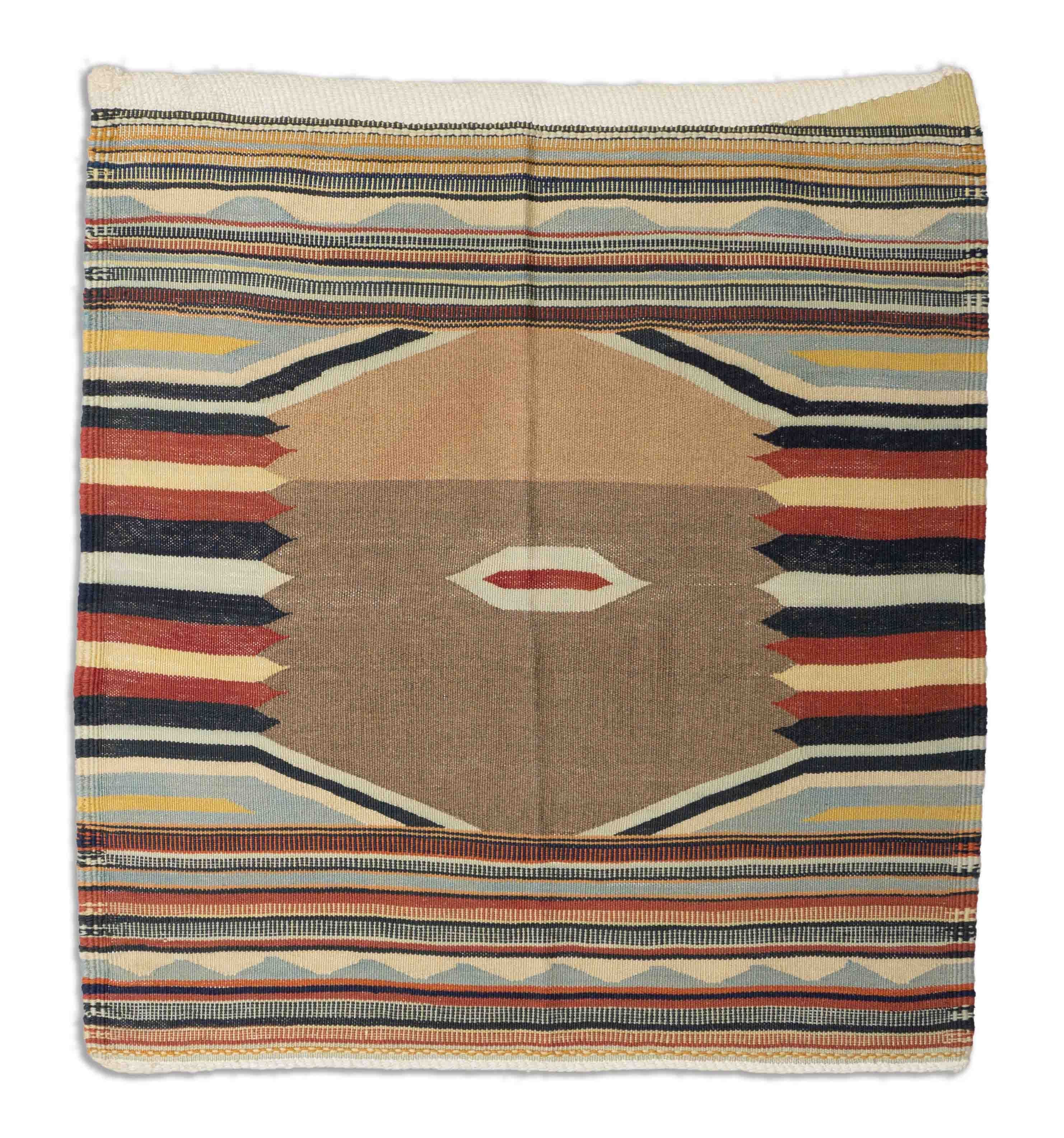 Eine Fotoaufnahme eines Sofreh Teppichs.