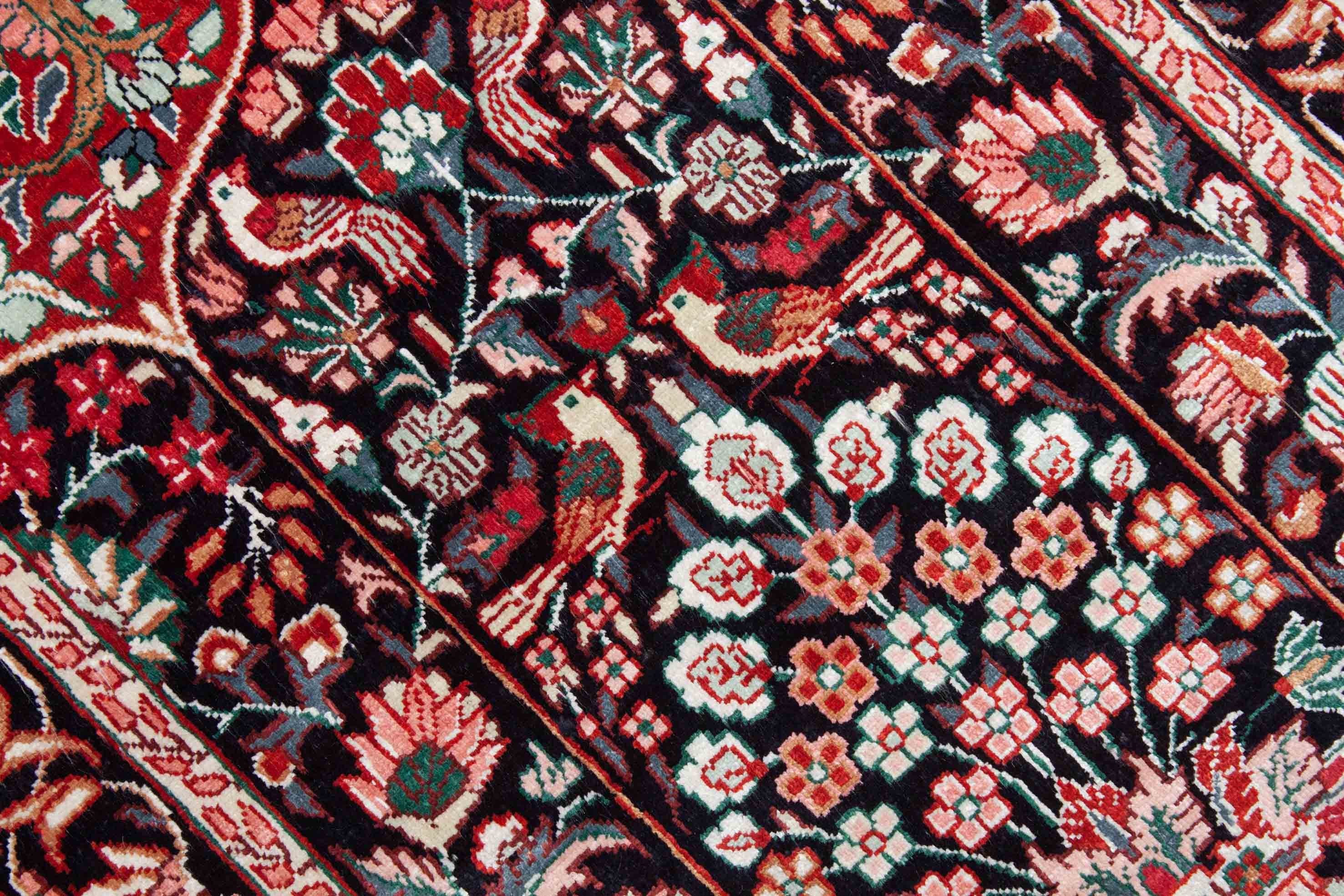 Bild vom Chinesischer Hereke aus reiner Seide Teppich - 2