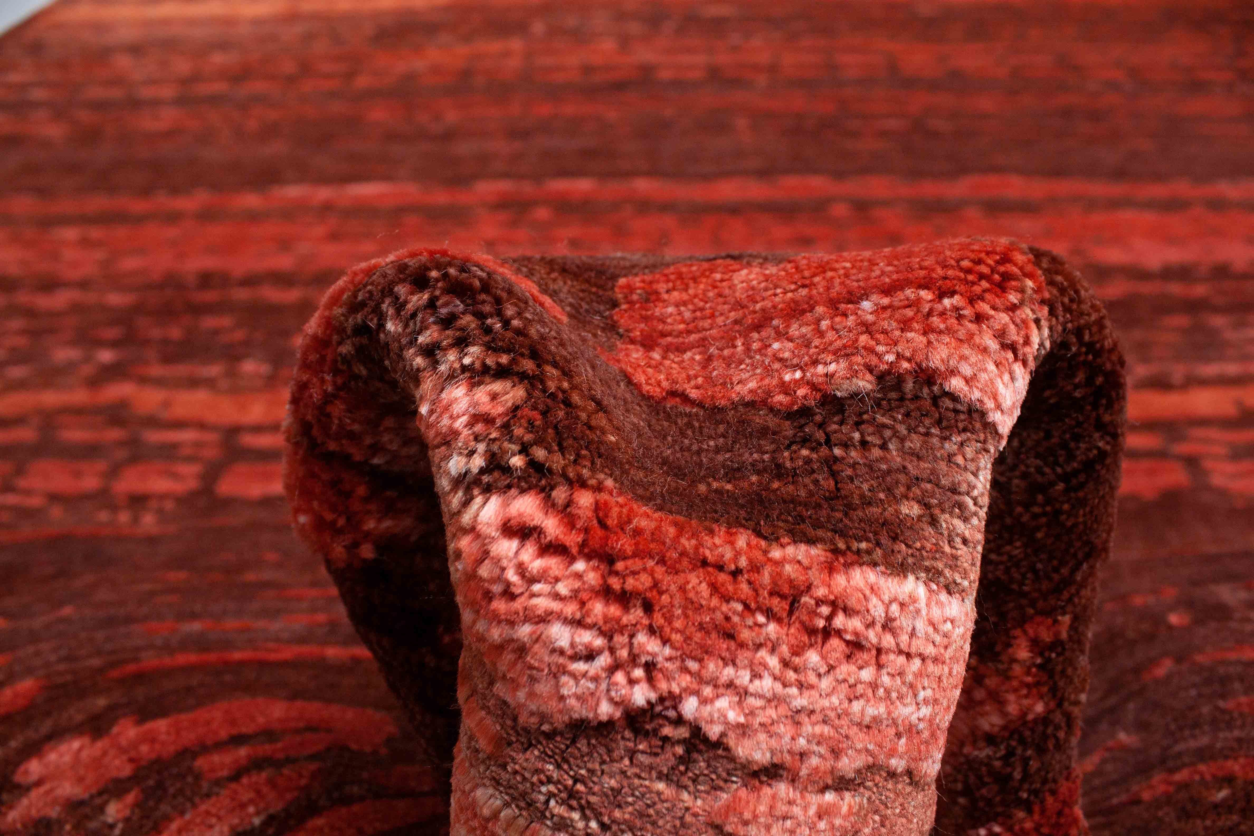 Eine Fotoaufnahme eines Terra Teppichs.