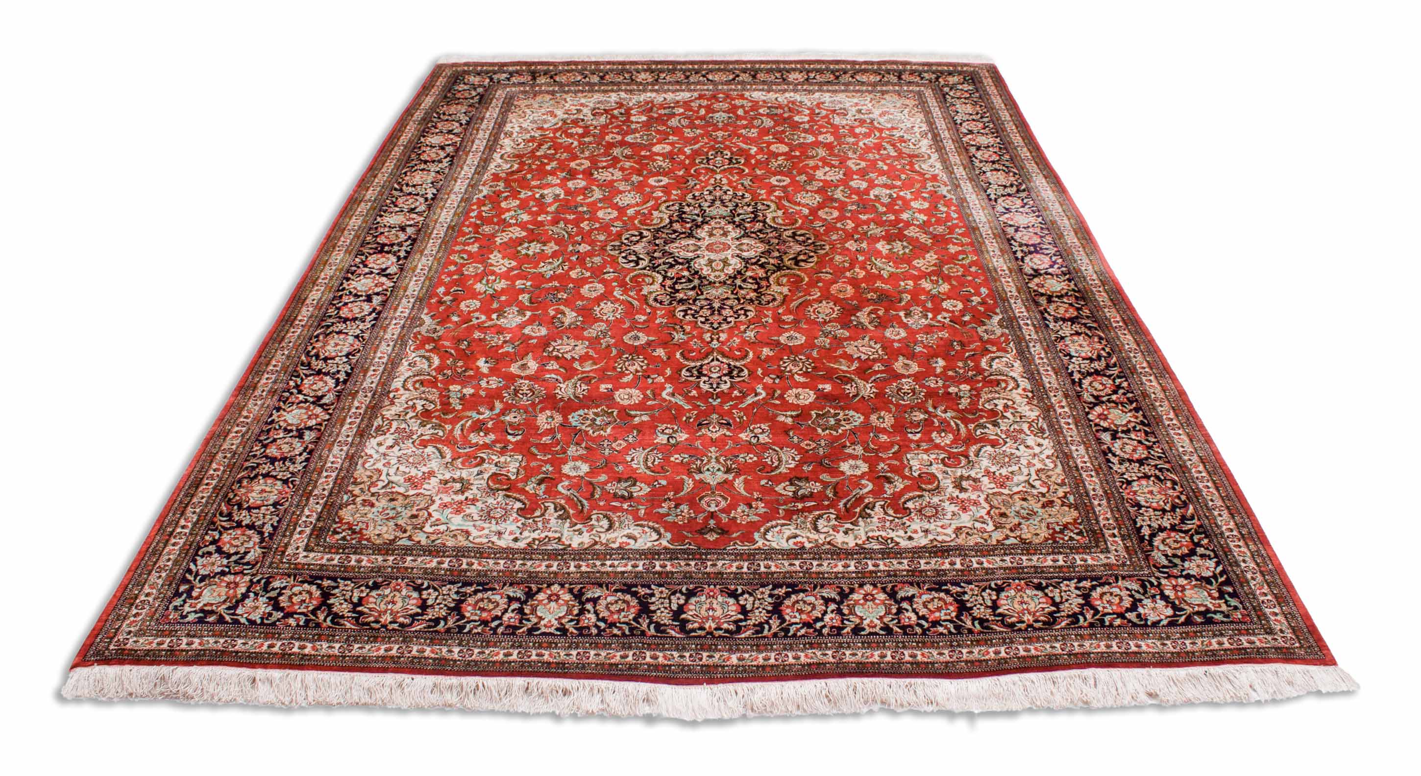 Ghom aus reiner Seide | 293 cm x 196 cm | Nr. 17099