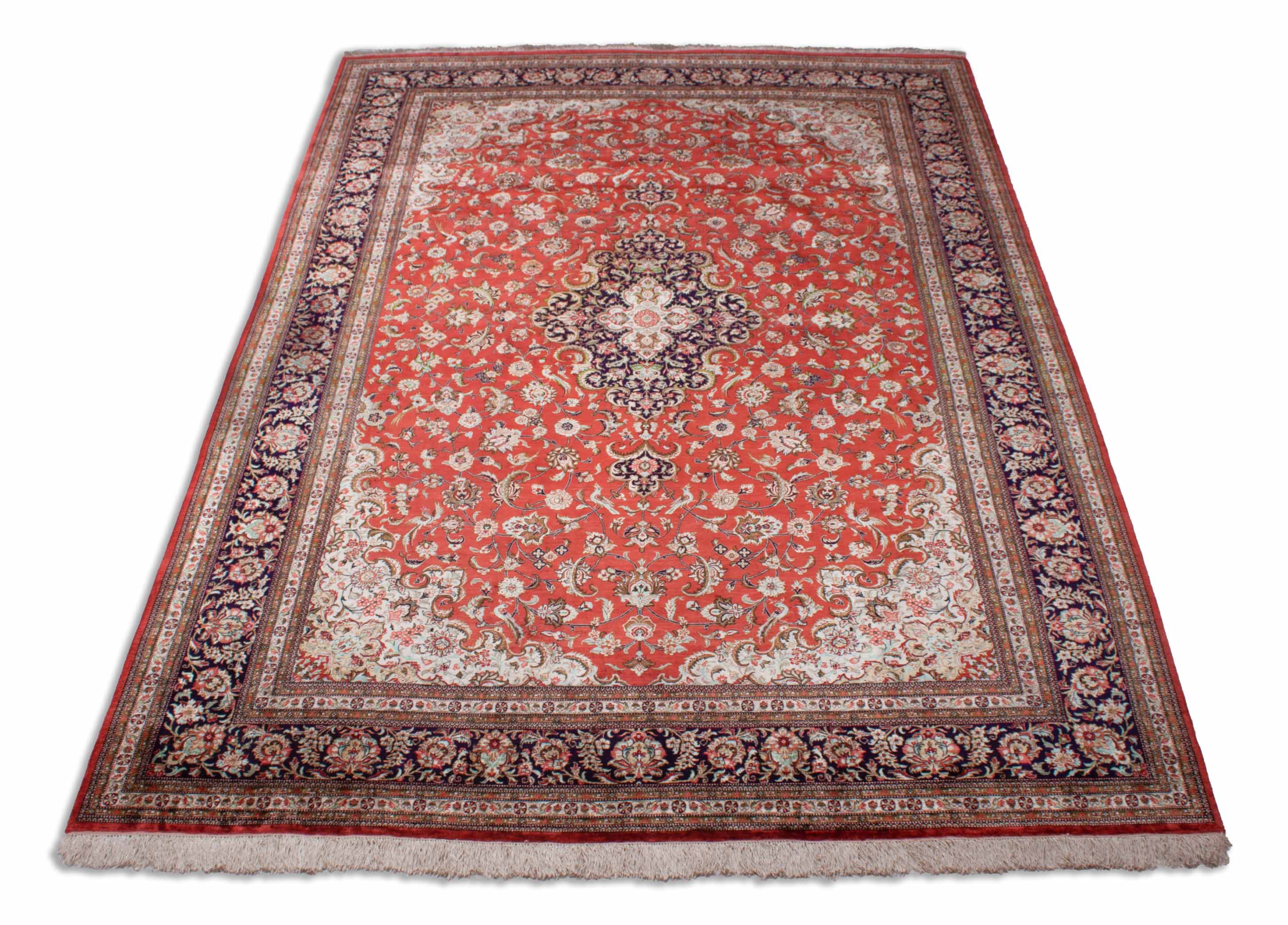 Ghom aus reiner Seide | 293 cm x 196 cm | Nr. 17099