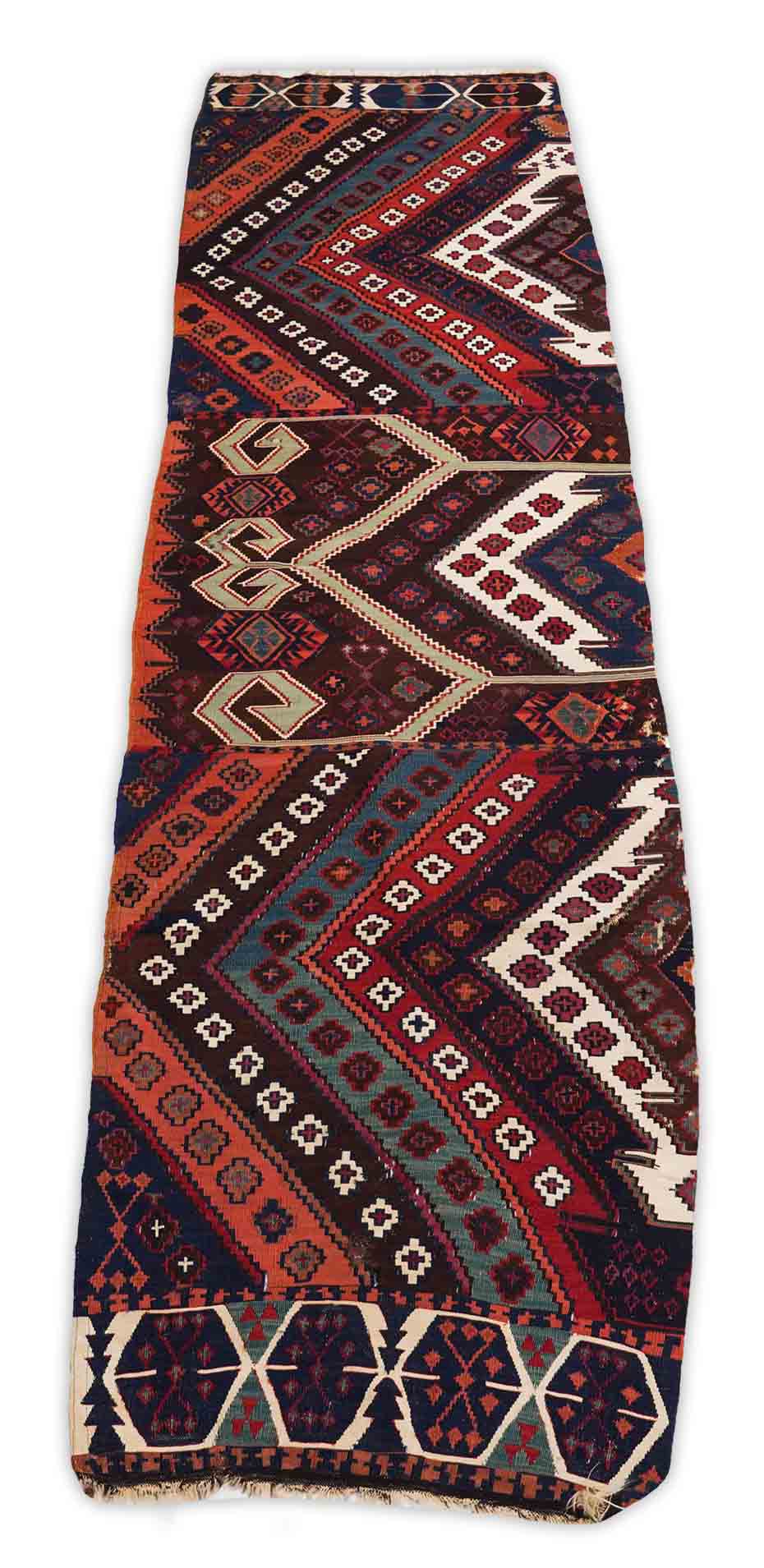 Alter Kelim | 350 cm x 91 cm | Nr. 17104