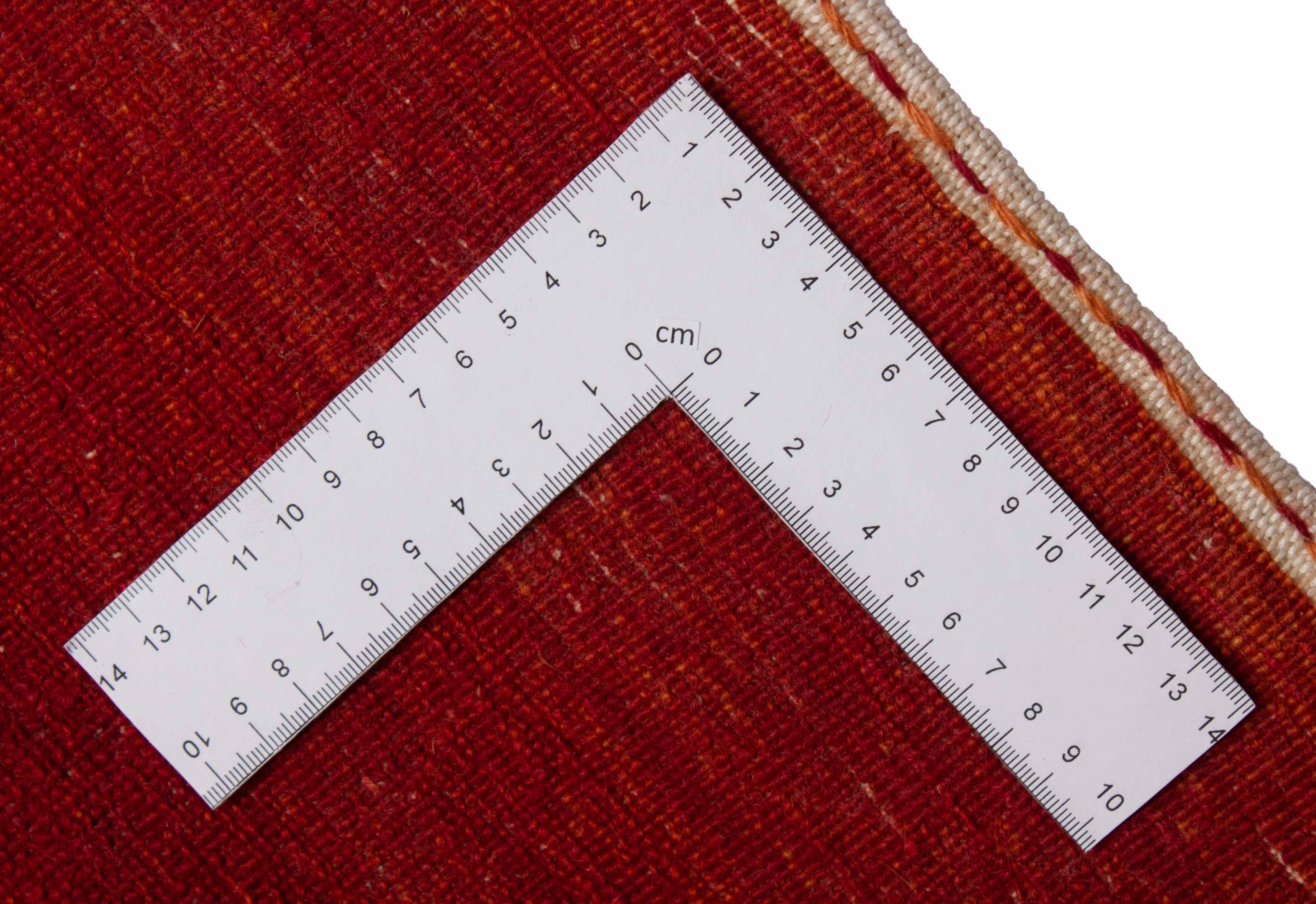 Eine Fotoaufnahme eines Lori Teppichs.